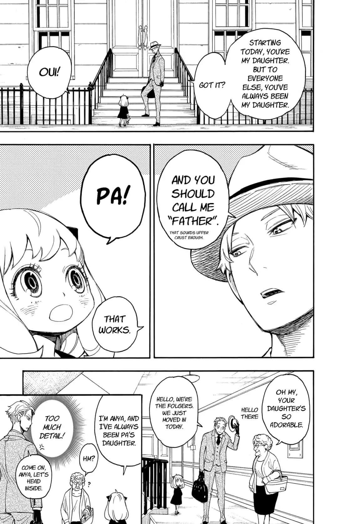 Spy X Family Chapter 1 - Page 25 in English