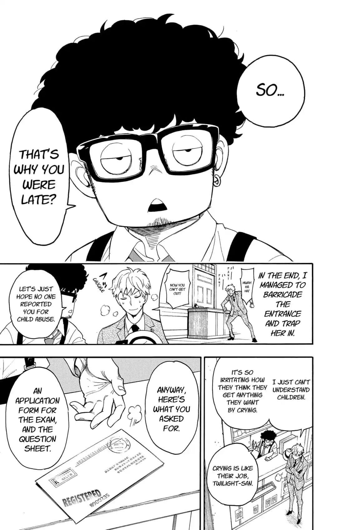 Spy X Family Chapter 1 - Page 35 in English