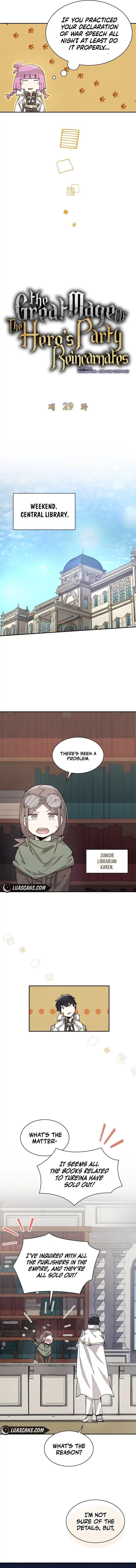 The Great Mage of the Hero’s Party Reincarnates Chapter 29 - Page 5 in English