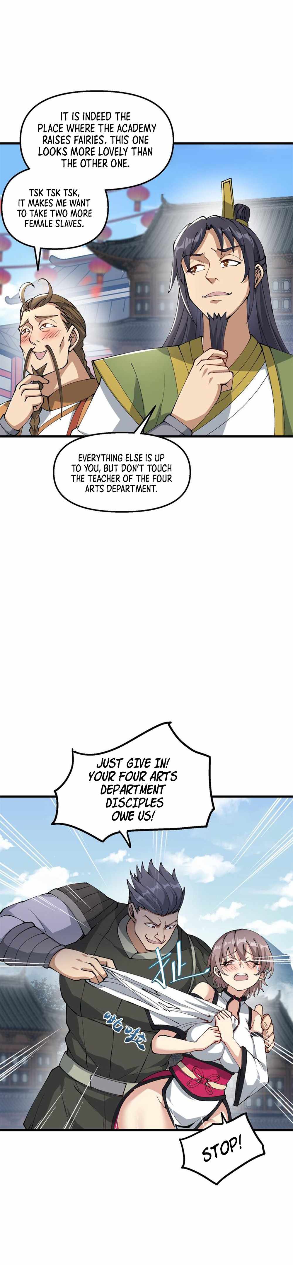 After Ten Years of Chopping Wood, Immortals Begged To Become My Disciples Chapter 29 - Page 8 in English