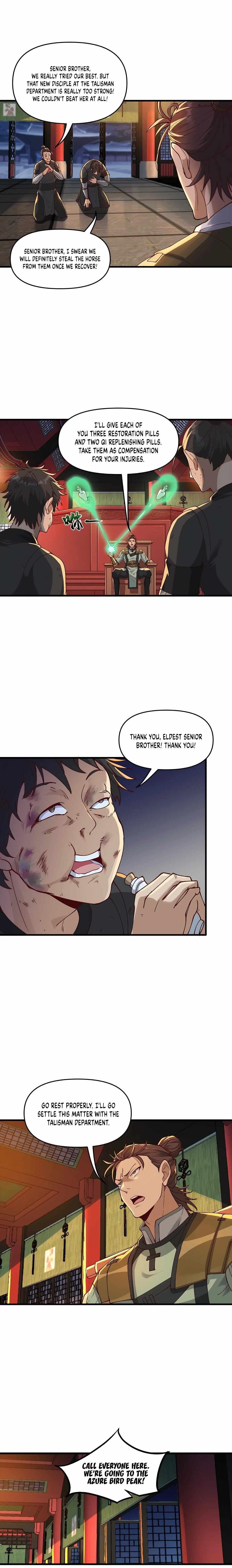 After Ten Years of Chopping Wood, Immortals Begged To Become My Disciples Chapter 3 - Page 10 in English