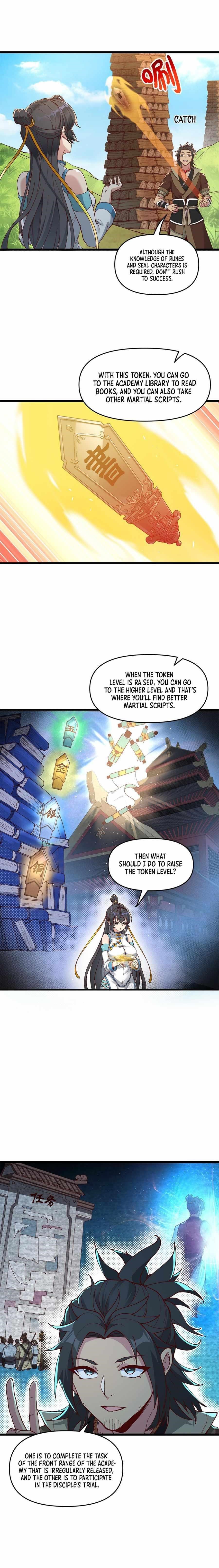 After Ten Years of Chopping Wood, Immortals Begged To Become My Disciples Chapter 4 - Page 3 in English