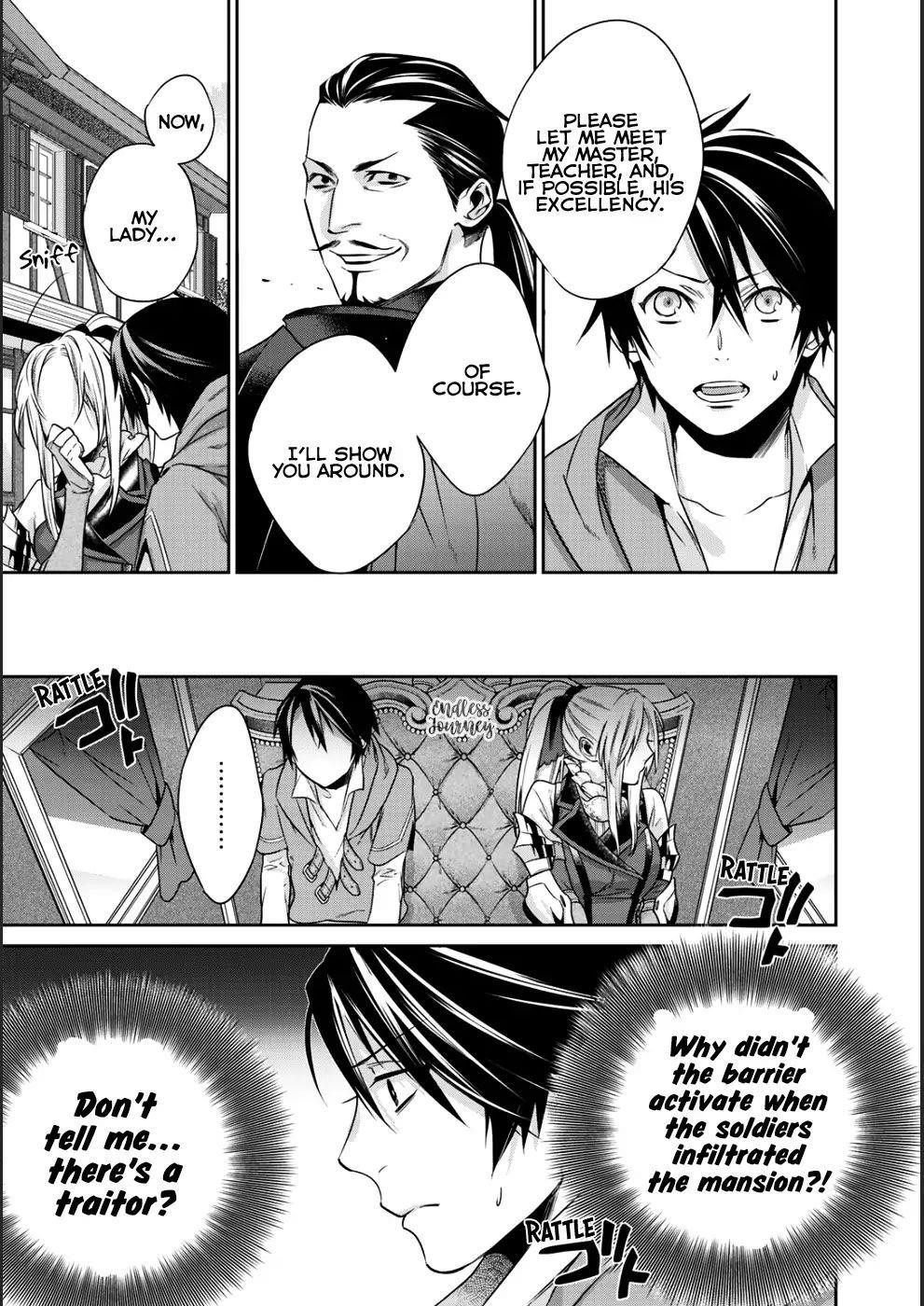 Reincarnation into the Barrier Master Chapter 6 - Page 13 in English