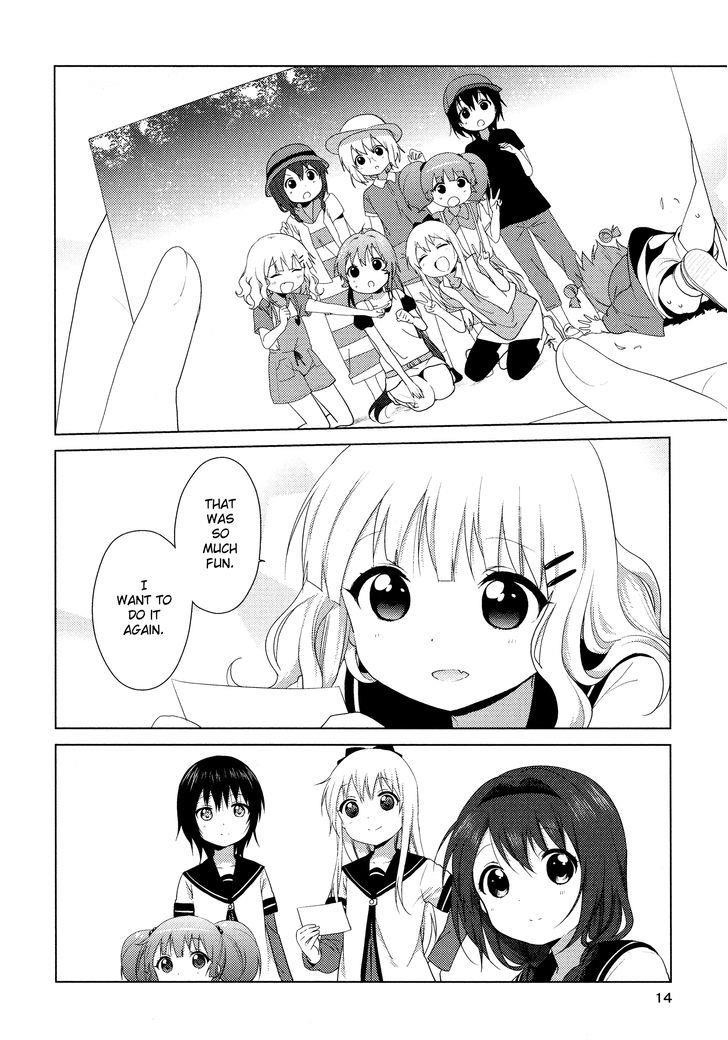 Yuru Yuri Chapter 101.1 - Page 15 in English