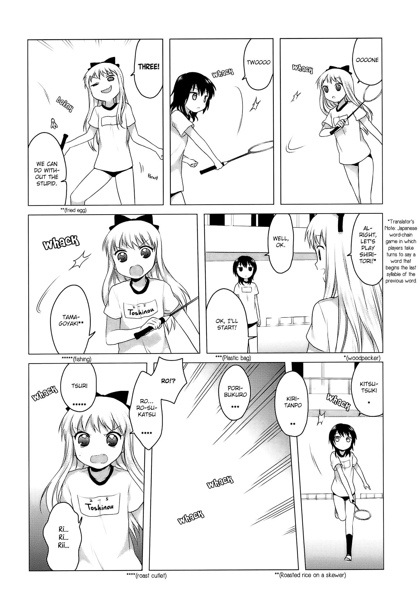 Yuru Yuri Chapter 12.1 - Page 6 in English