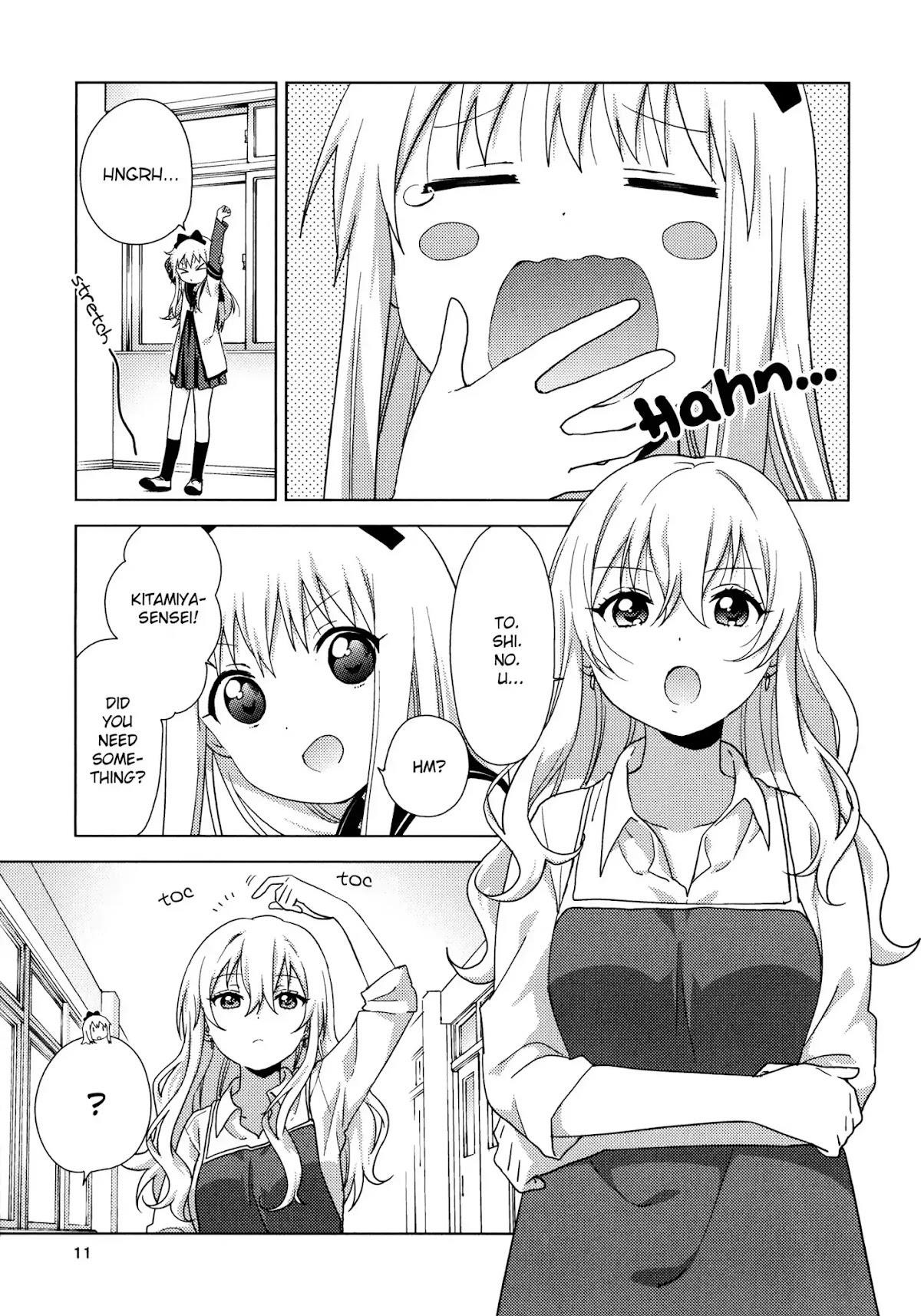 Yuru Yuri Chapter 128.5 - Page 10 in English
