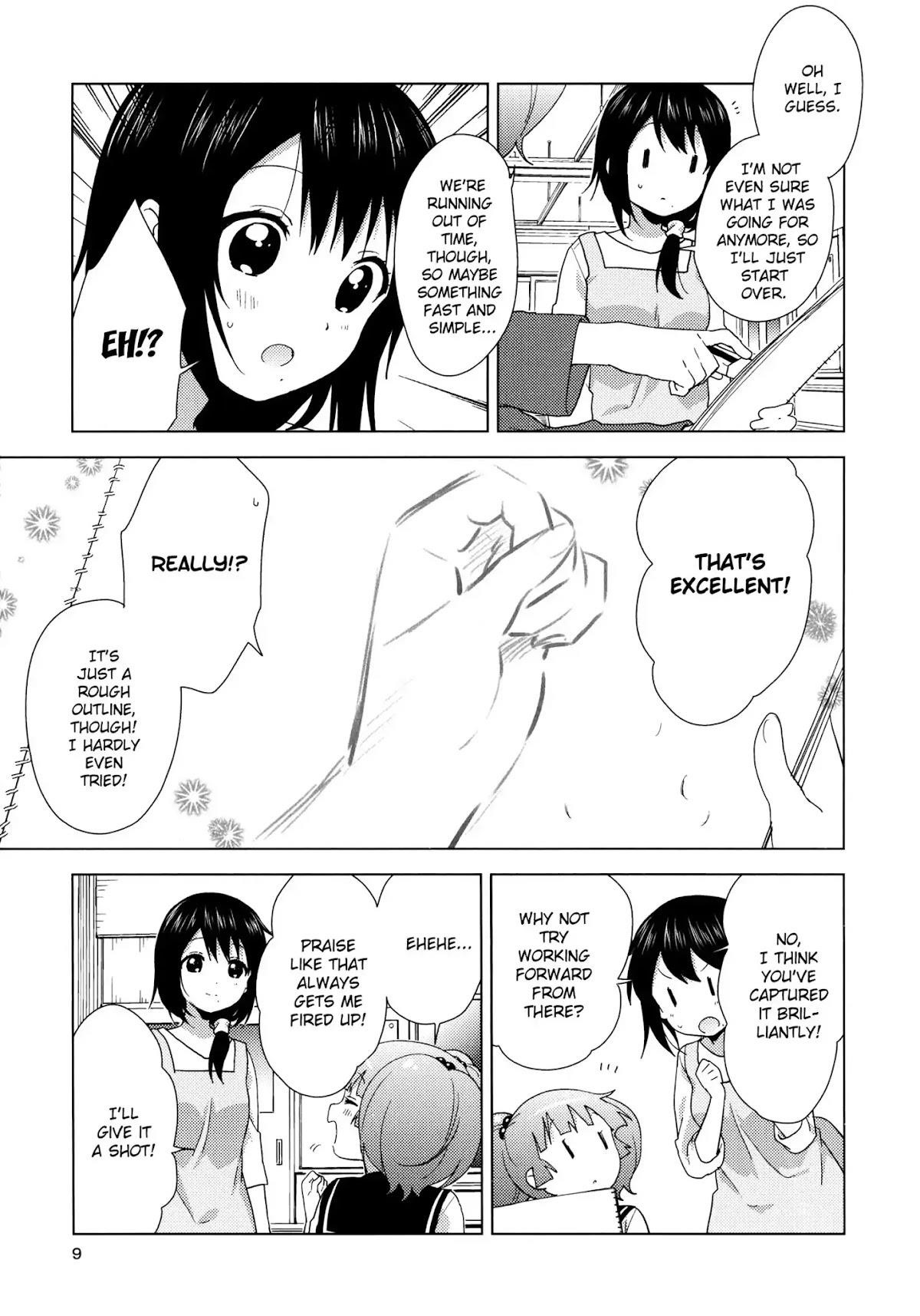 Yuru Yuri Chapter 128.5 - Page 8 in English