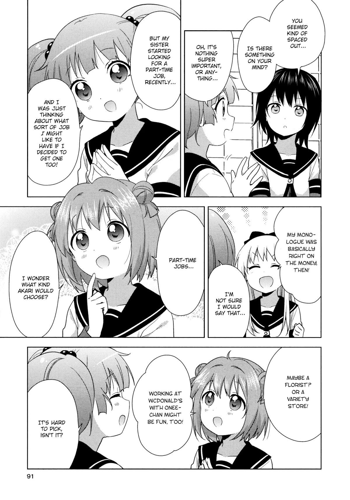 Yuru Yuri Chapter 135 - Page 3 in English