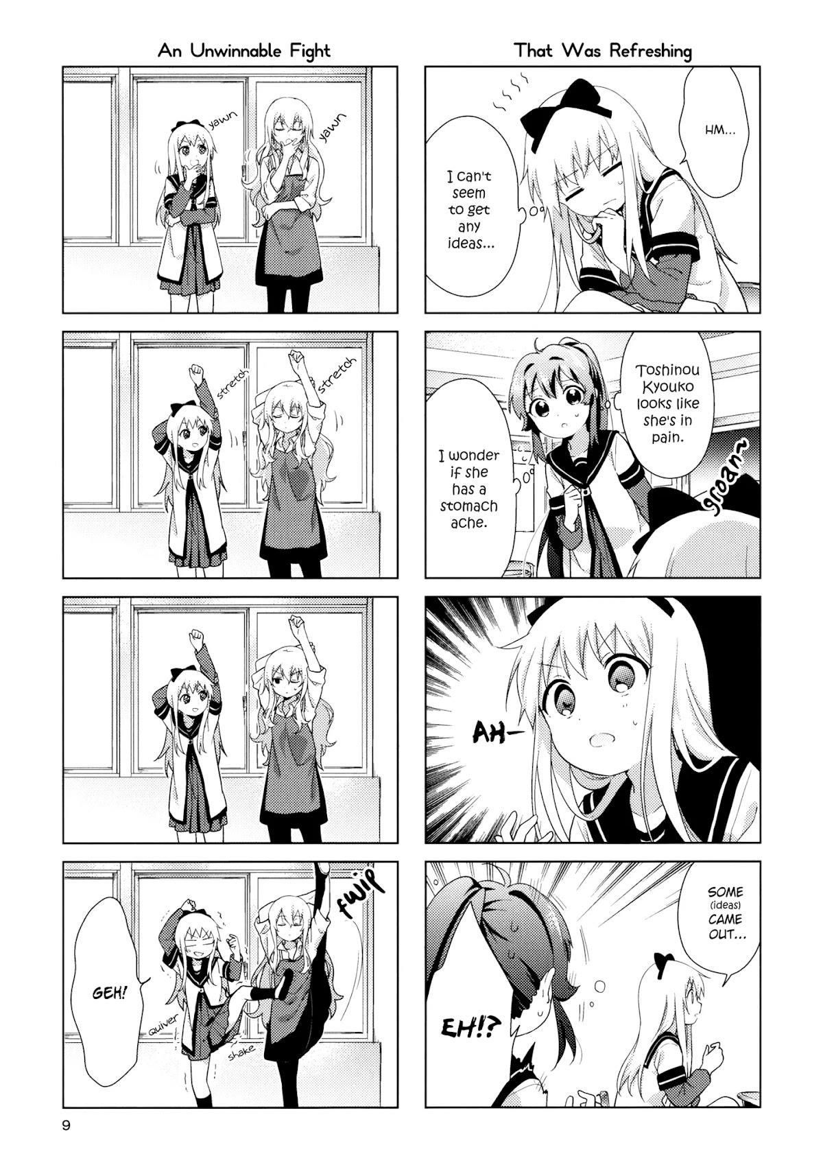 Yuru Yuri Chapter 138.5 - Page 8 in English