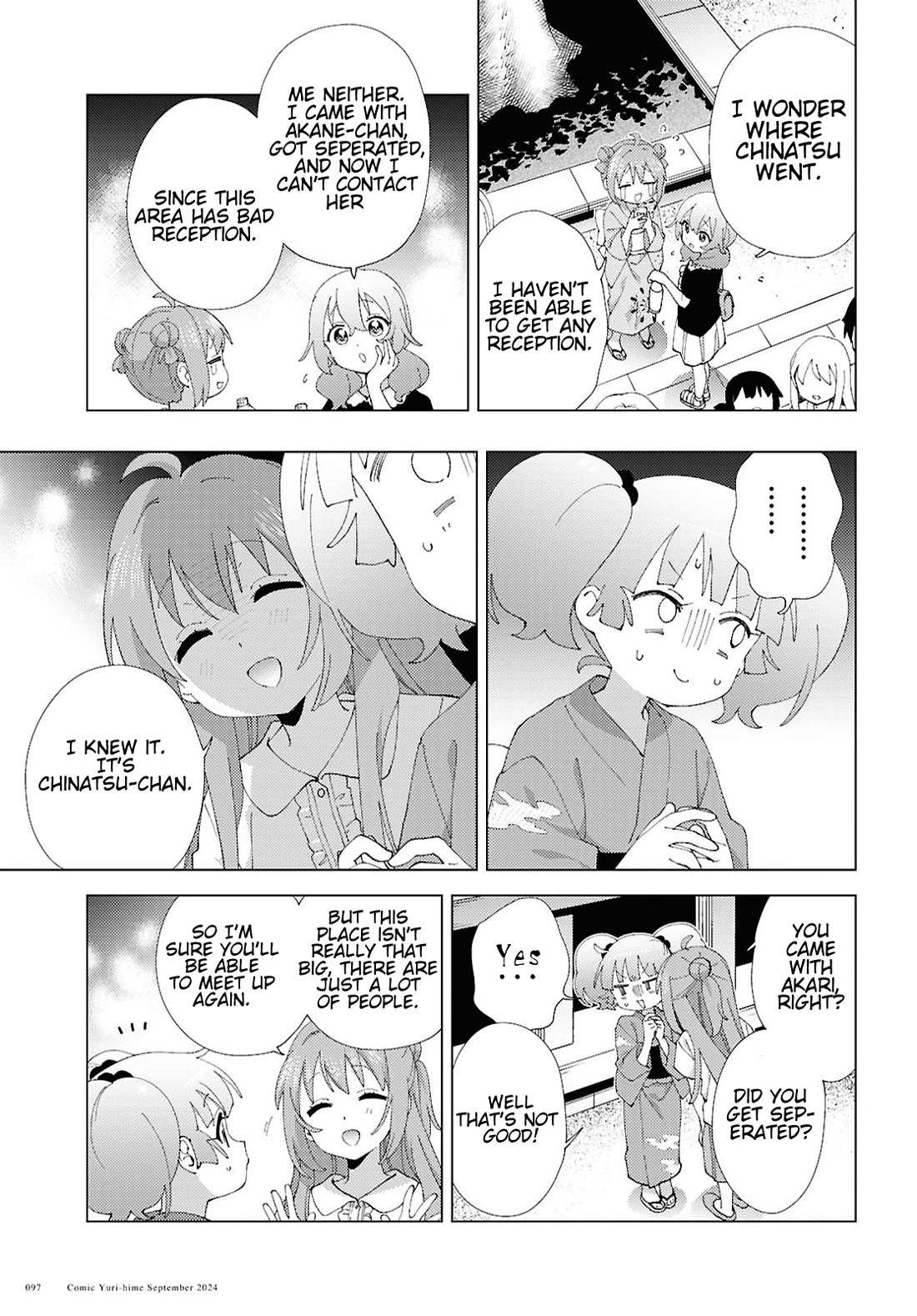 Yuru Yuri Chapter 212 - Page 3 in English
