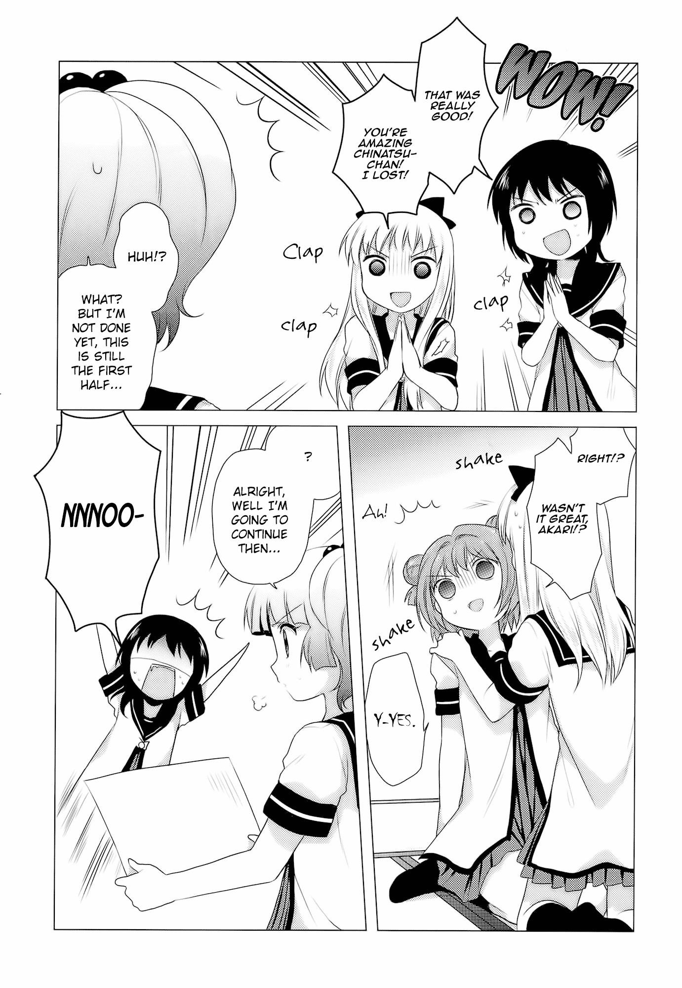 Yuru Yuri Chapter 22.1 - Page 12 in English