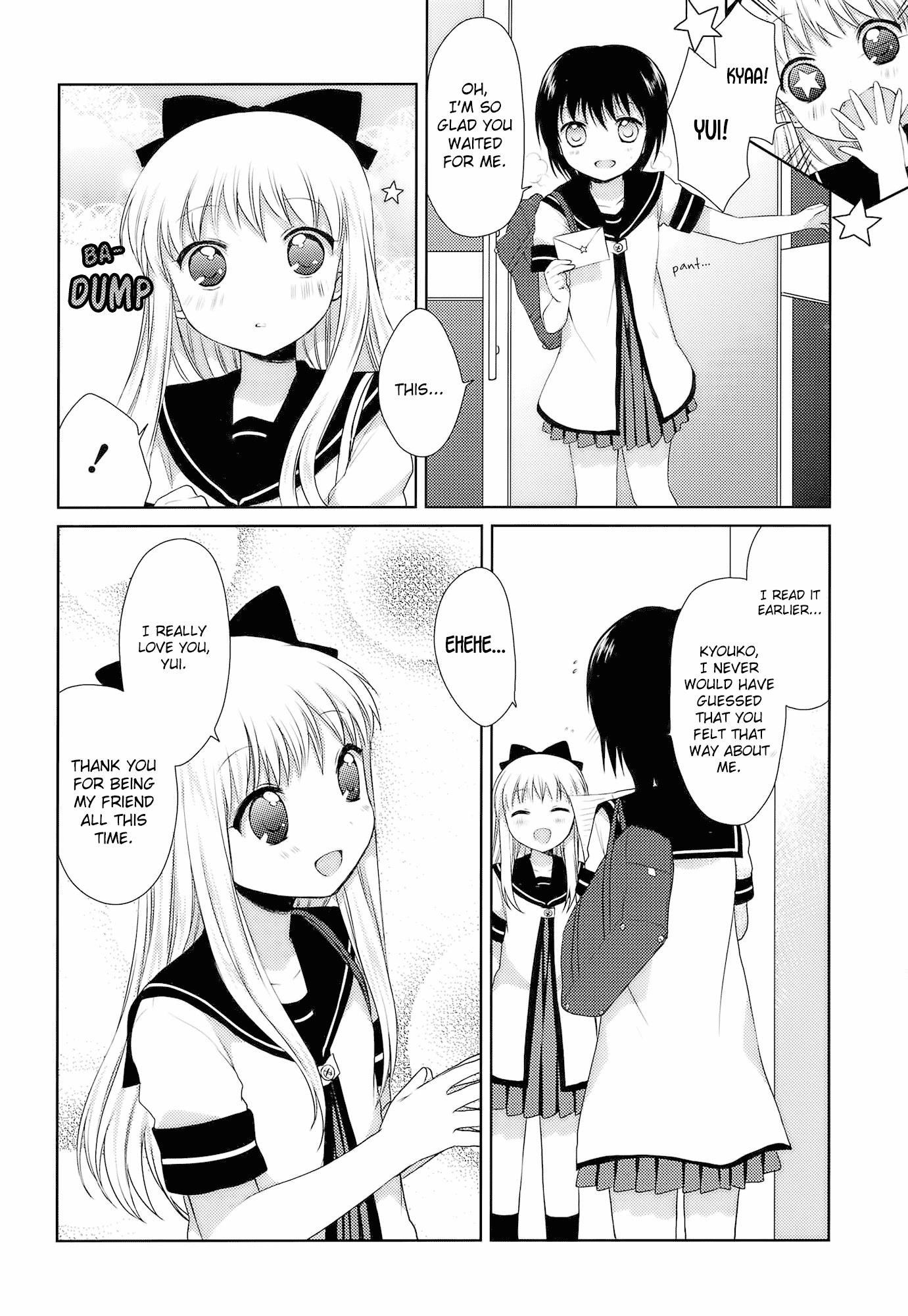 Yuru Yuri Chapter 22.1 - Page 4 in English