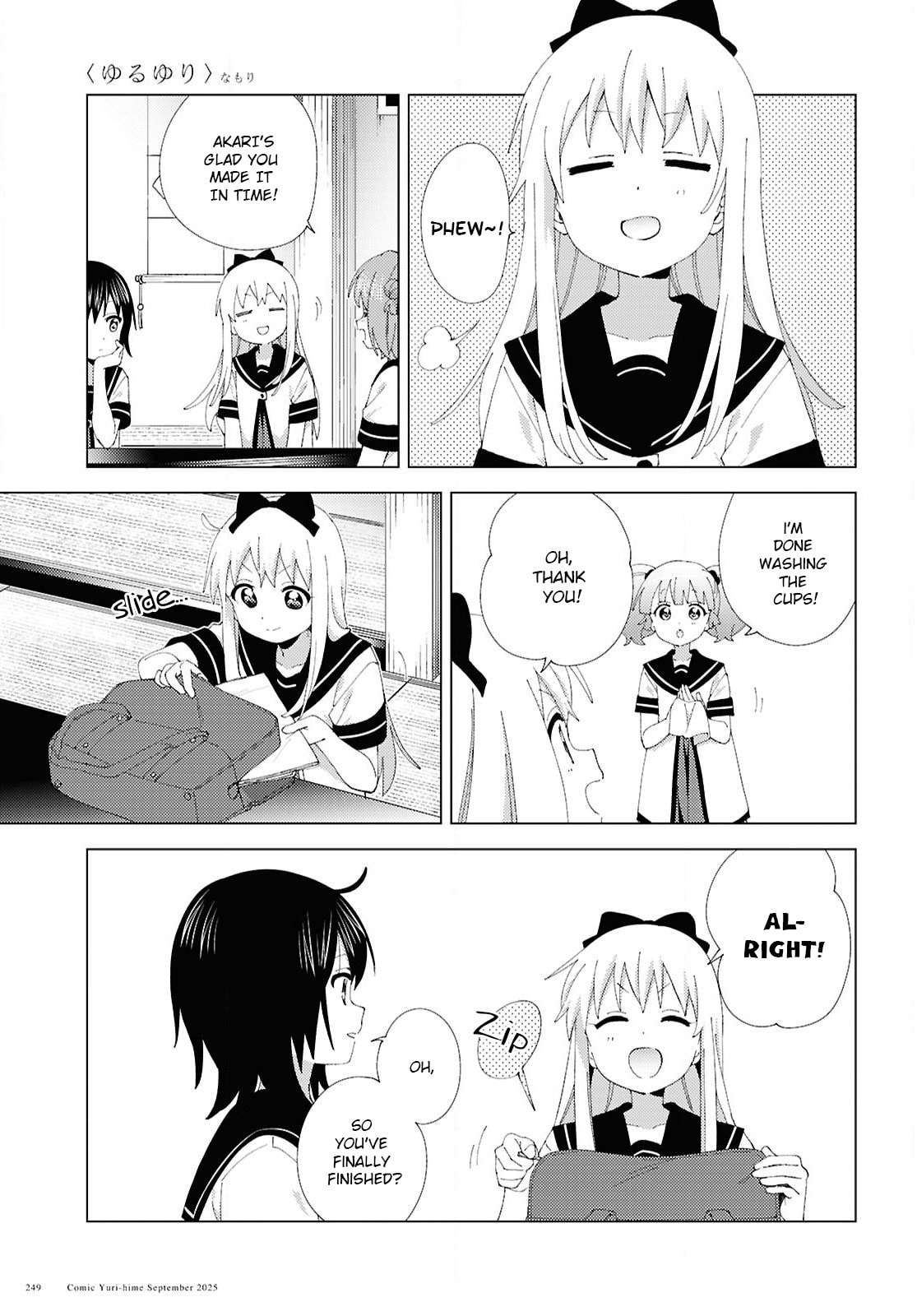 Yuru Yuri Chapter 224 - Page 11 in English