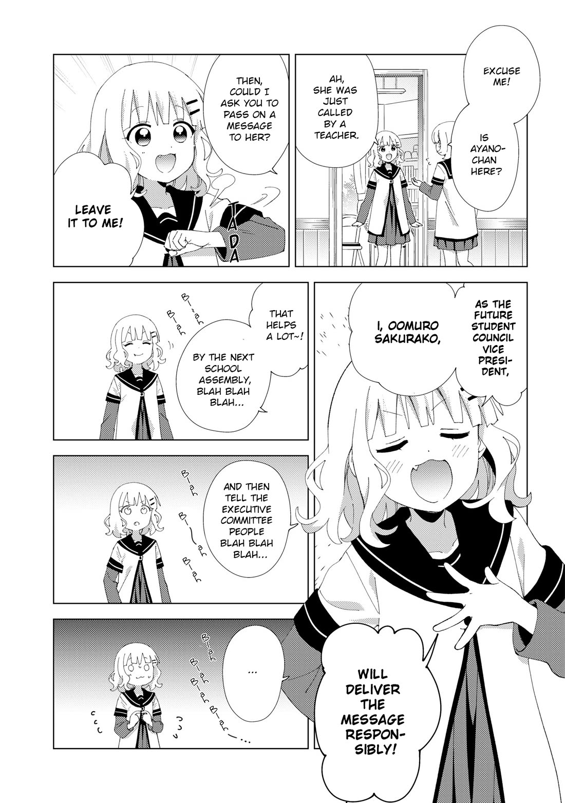 Yuru Yuri Chapter 234 - Page 3 in English