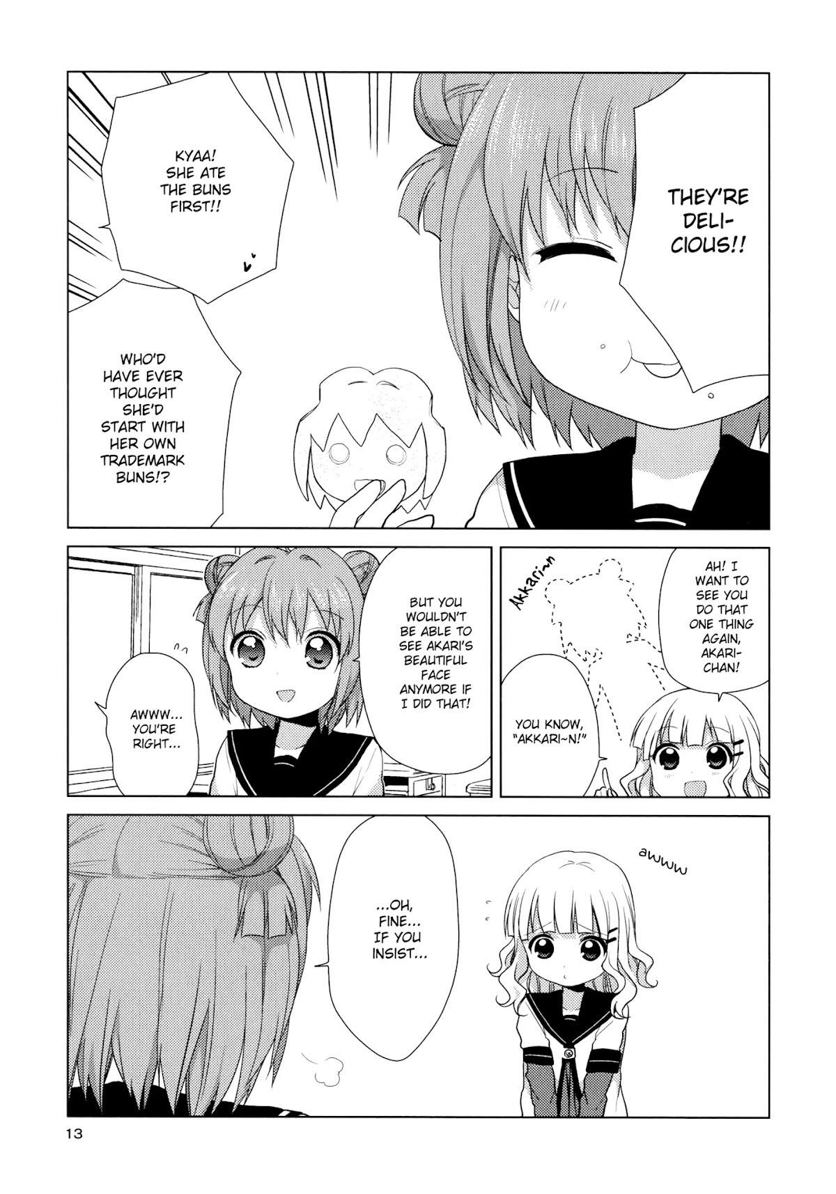 Yuru Yuri Chapter 43.5 - Page 12 in English