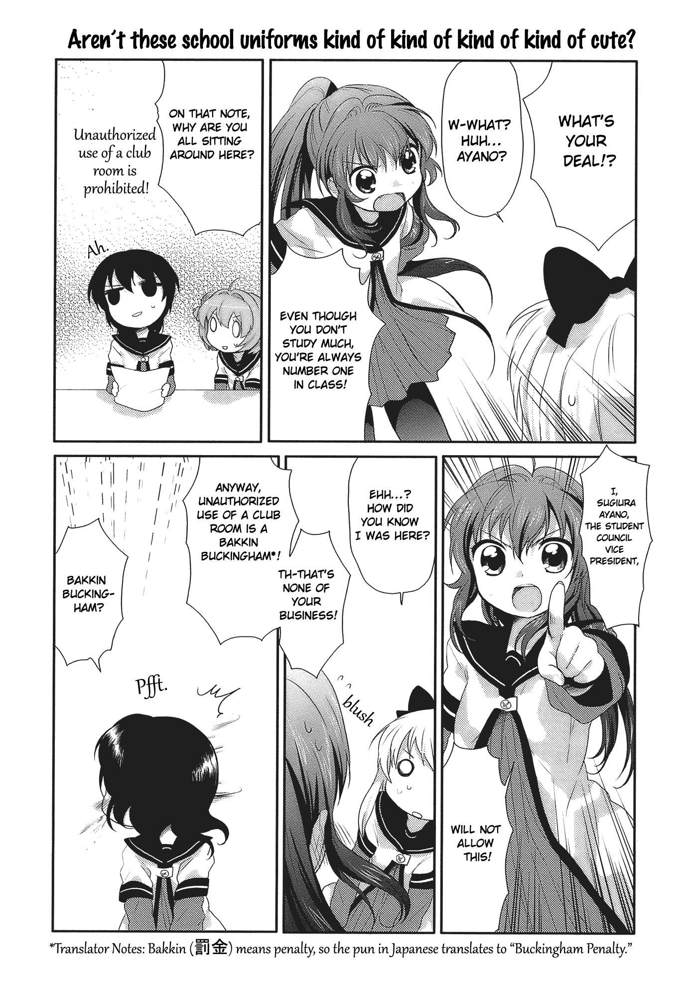 Yuru Yuri Chapter 5 - Page 4 in English