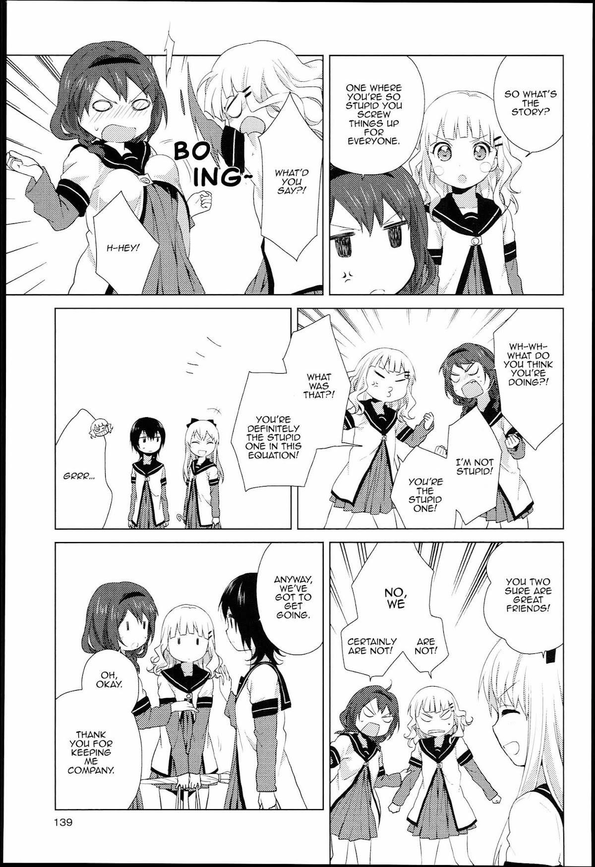 Yuru Yuri Chapter 51.2 - Page 9 in English