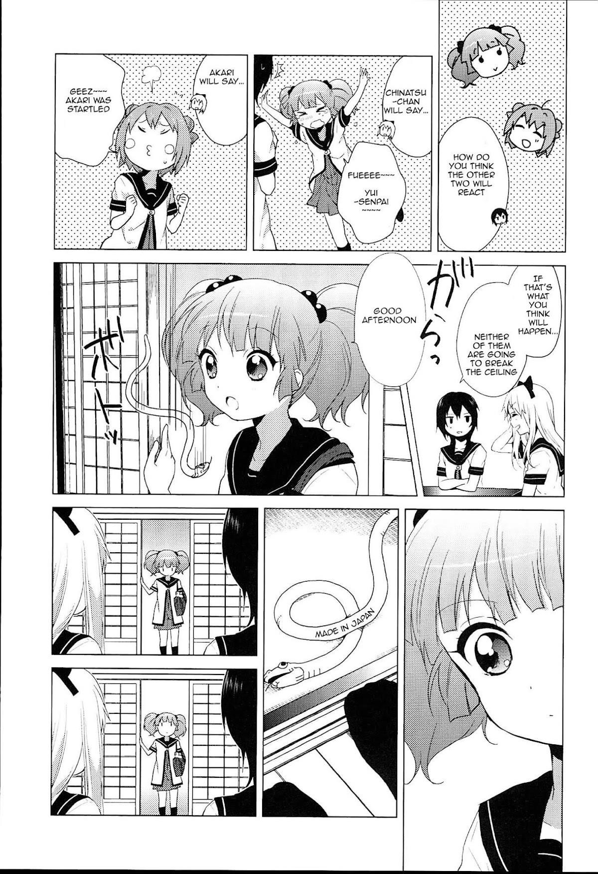 Yuru Yuri Chapter 52.1 - Page 8 in English
