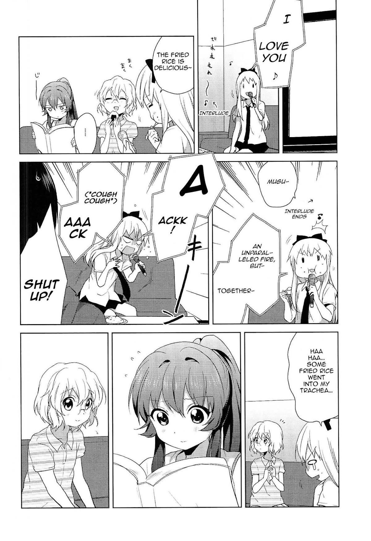 Yuru Yuri Chapter 52.13 - Page 8 in English