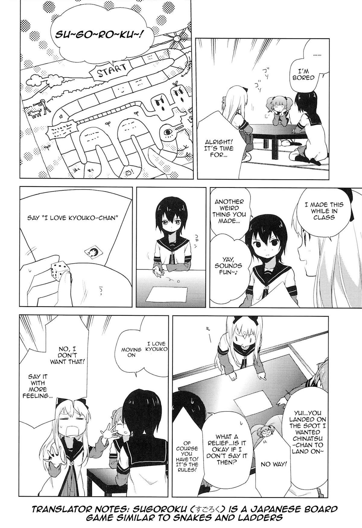 Yuru Yuri Chapter 52.2 - Page 4 in English