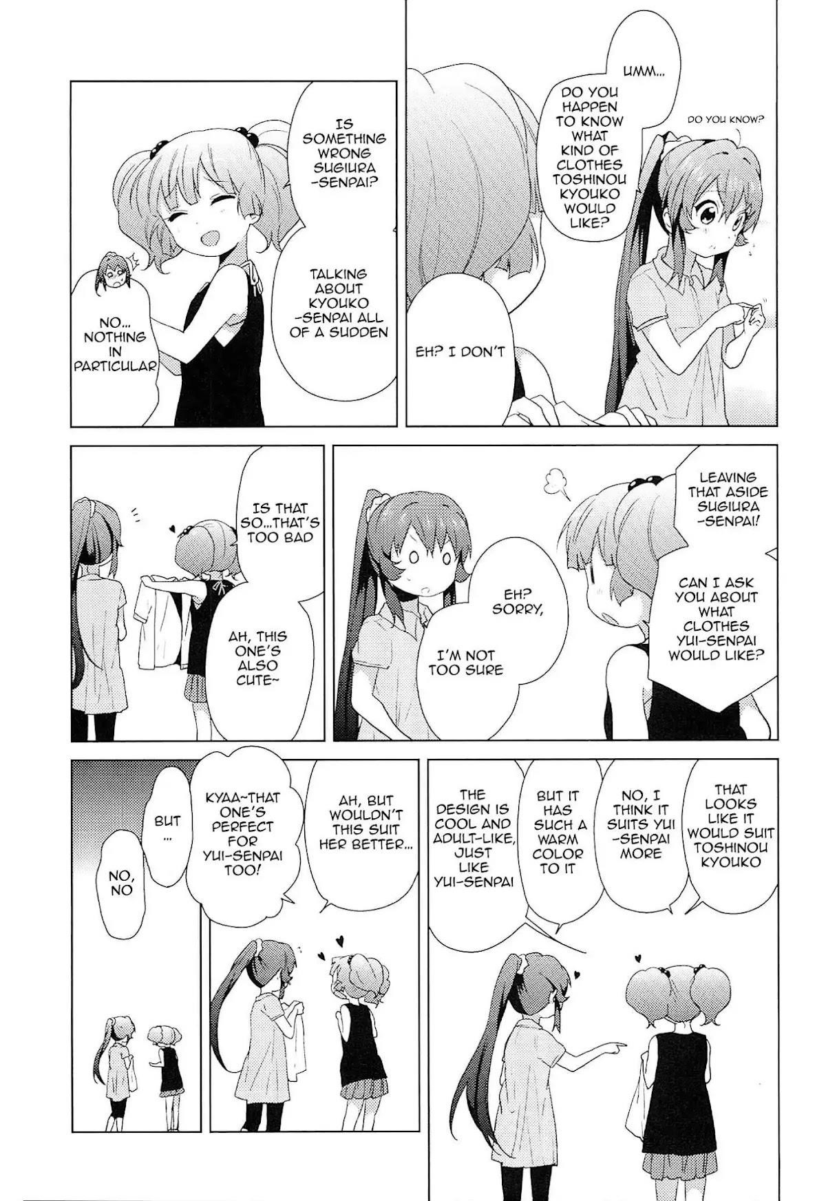 Yuru Yuri Chapter 52.8 - Page 5 in English