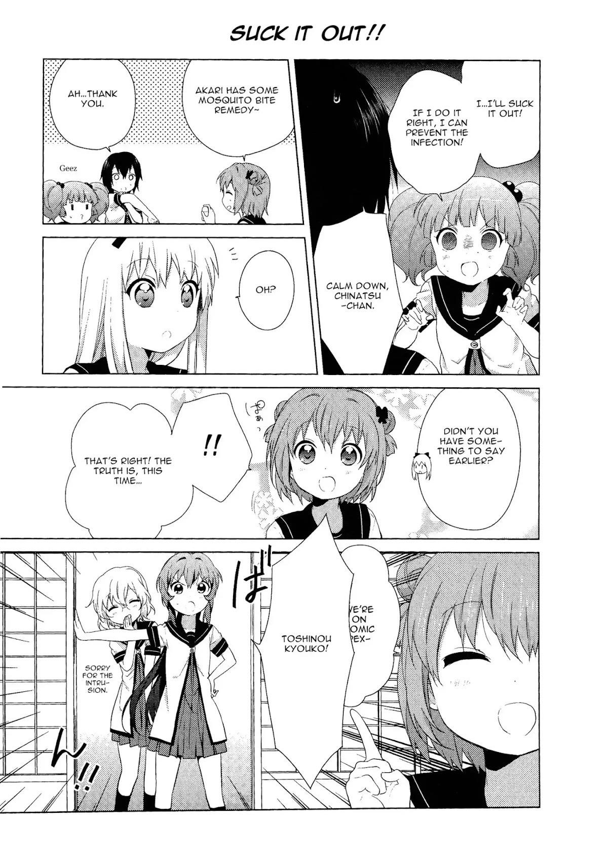 Yuru Yuri Chapter 52.9 - Page 13 in English