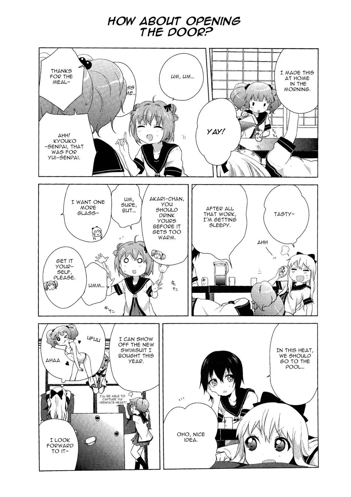 Yuru Yuri Chapter 52.9 - Page 9 in English