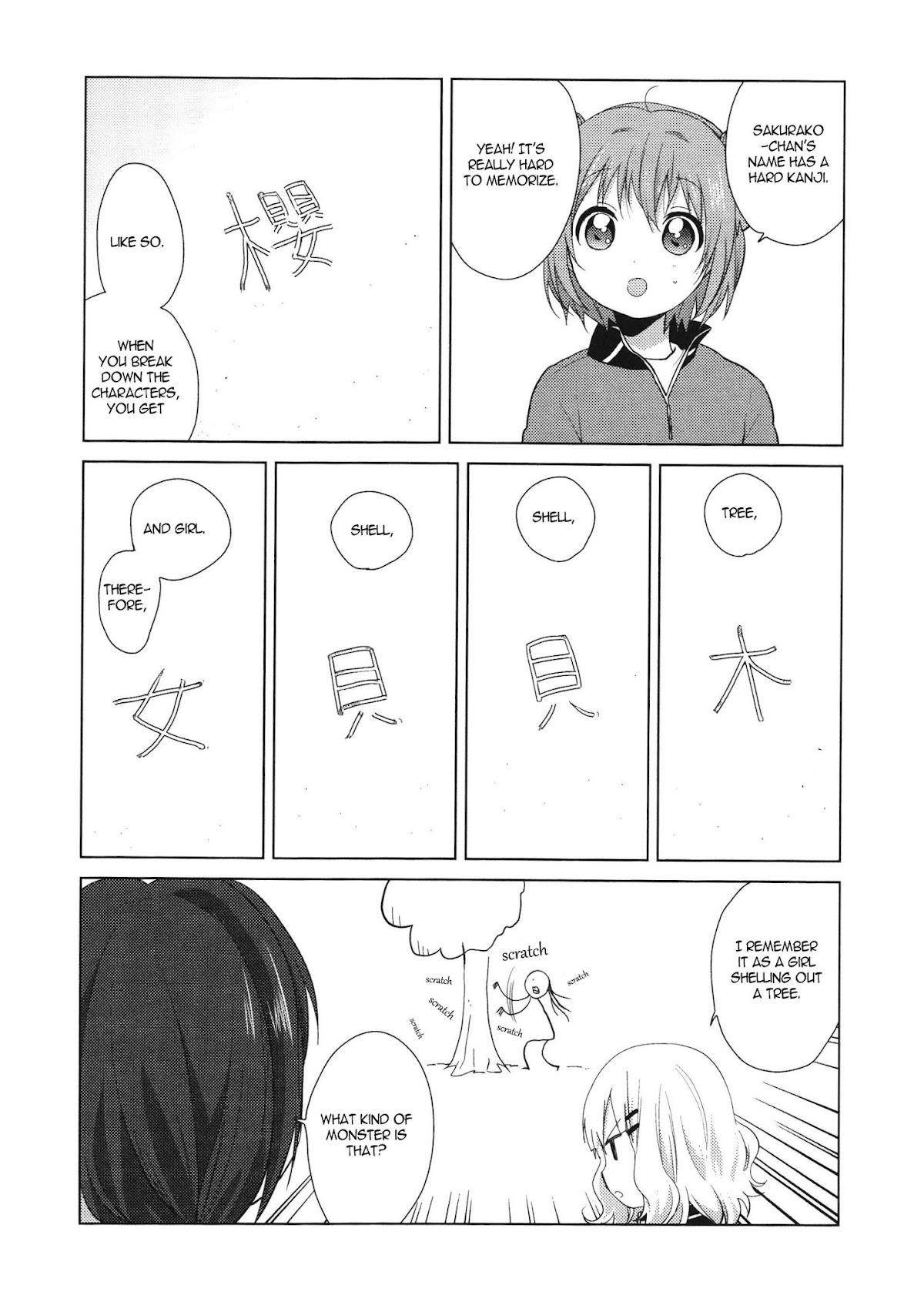 Yuru Yuri Chapter 61.6 - Page 12 in English