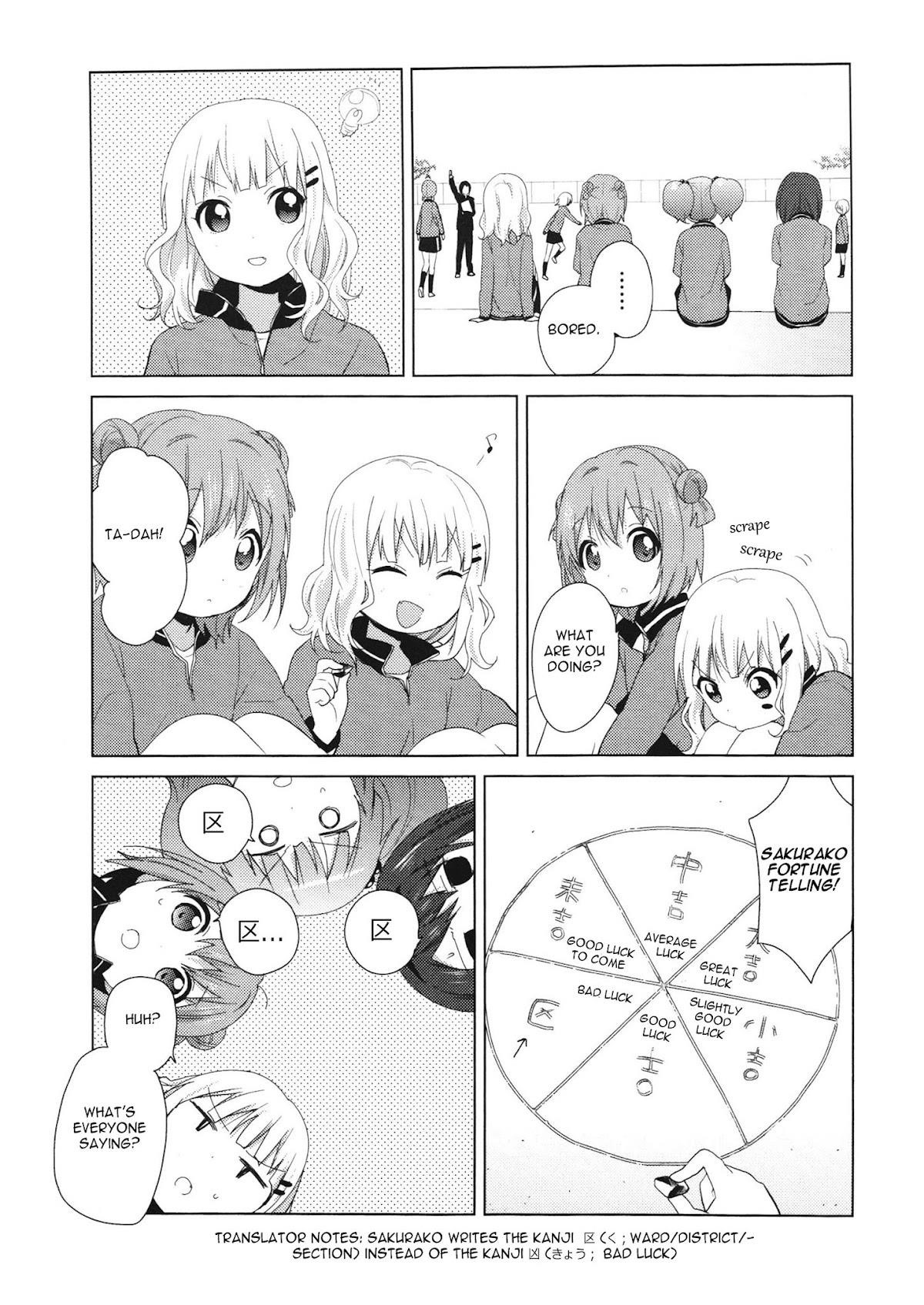 Yuru Yuri Chapter 61.6 - Page 3 in English