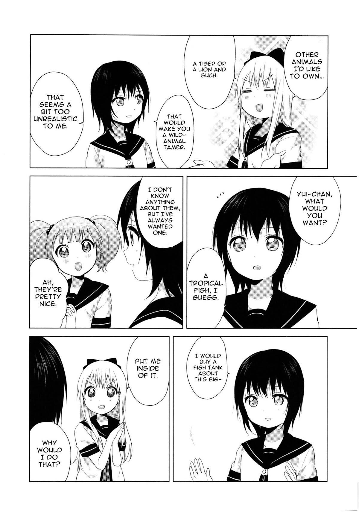Yuru Yuri Chapter 61.7 - Page 8 in English