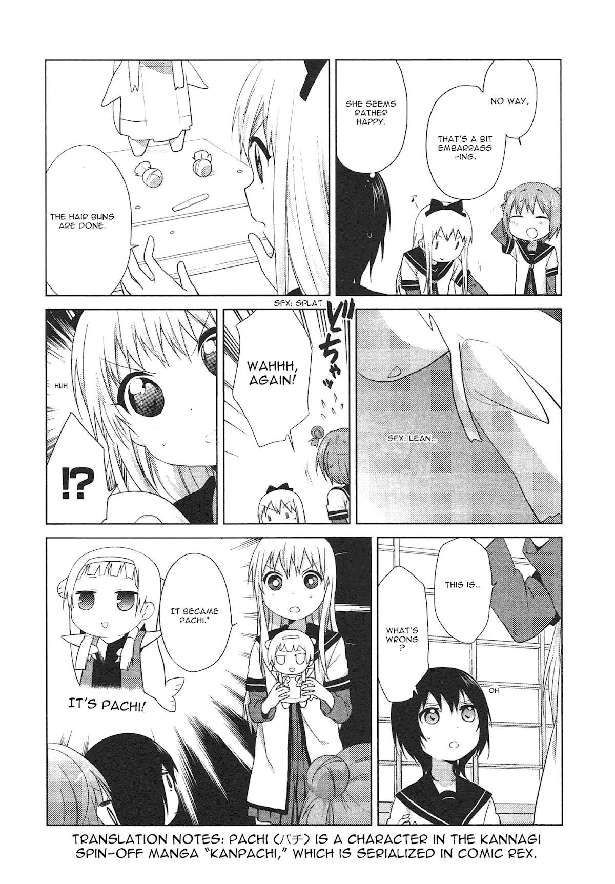 Yuru Yuri Chapter 70.1 - Page 12 in English