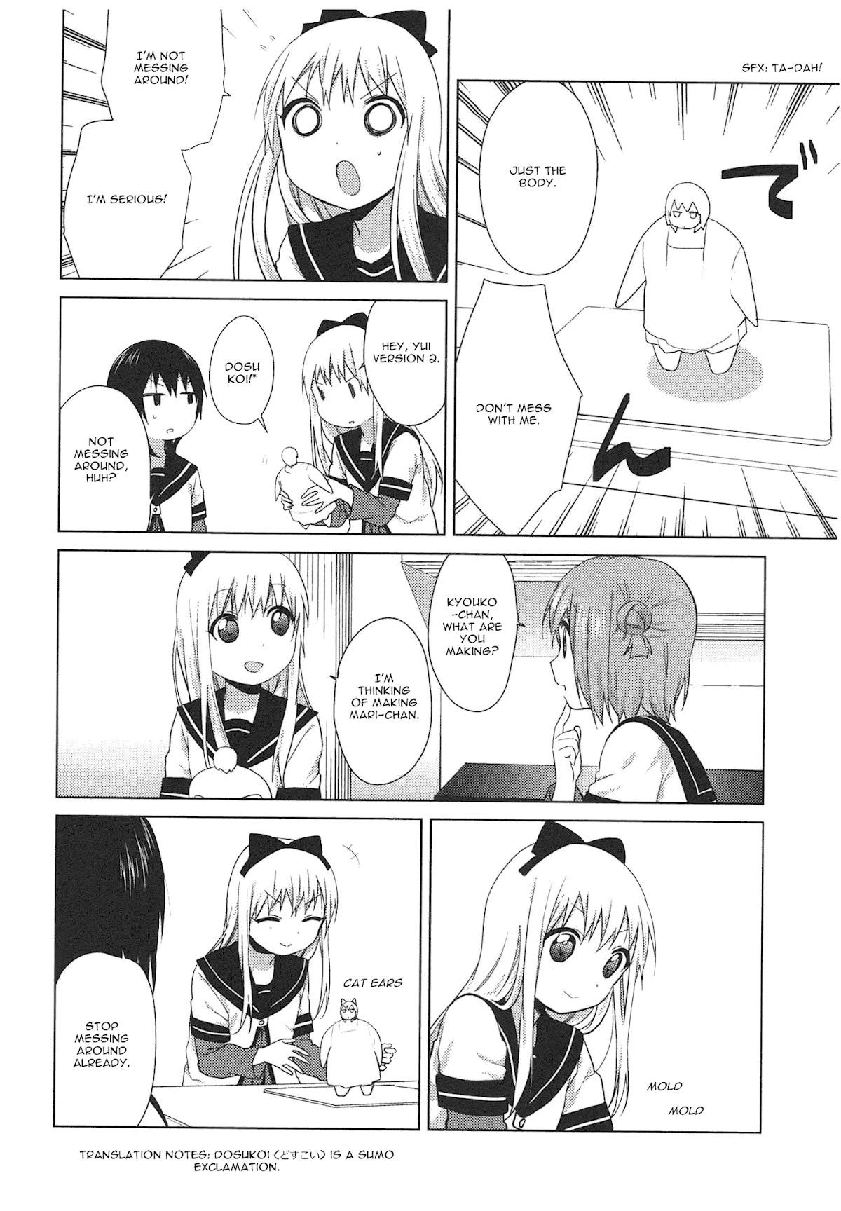 Yuru Yuri Chapter 70.1 - Page 8 in English