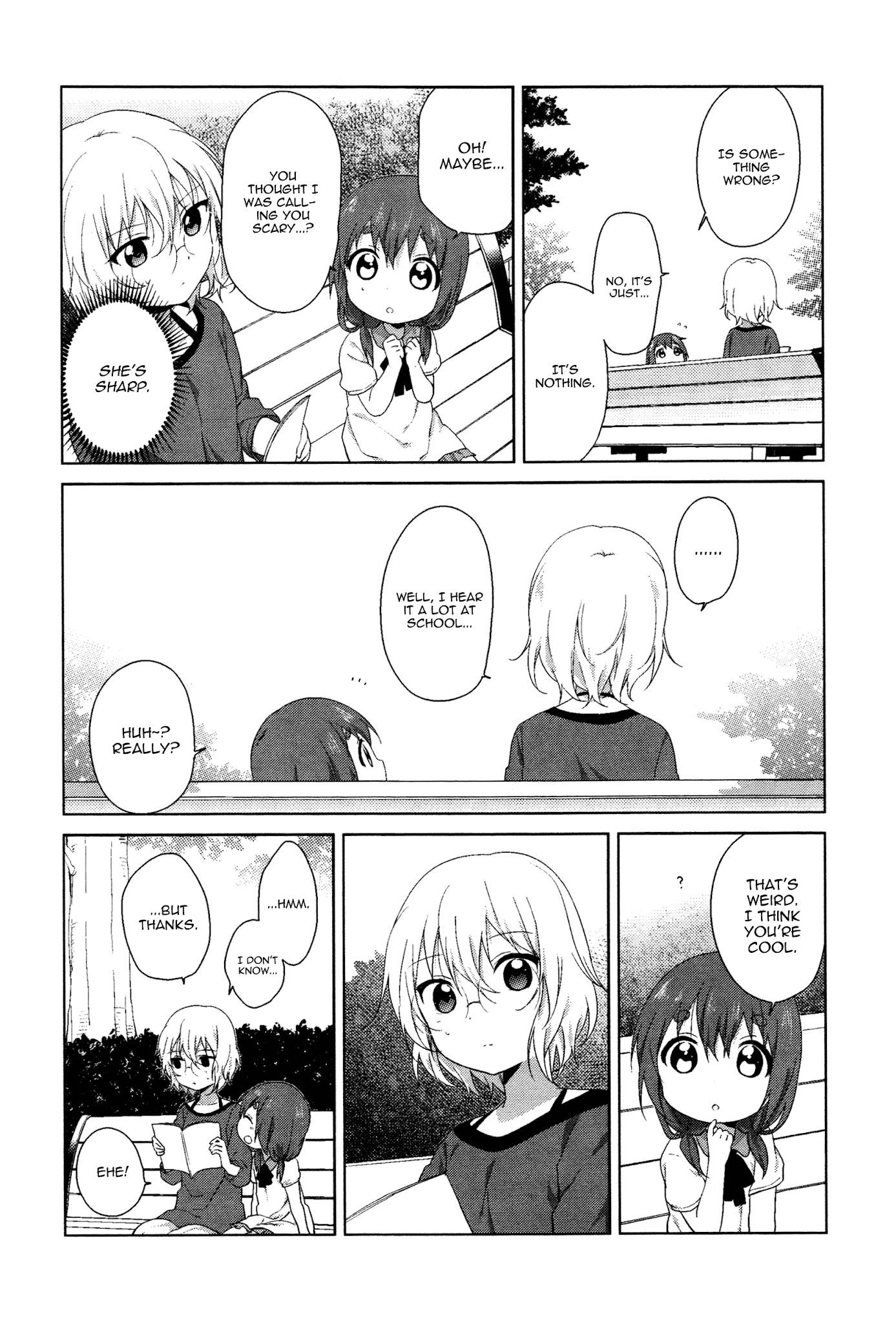 Yuru Yuri Chapter 70.3 - Page 4 in English