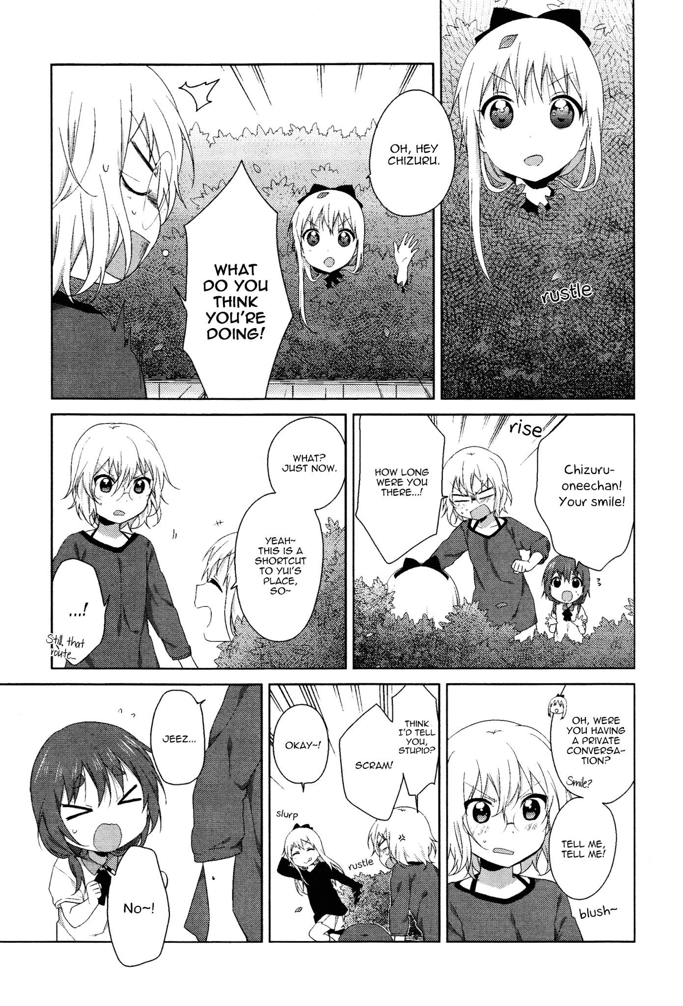 Yuru Yuri Chapter 70.3 - Page 9 in English