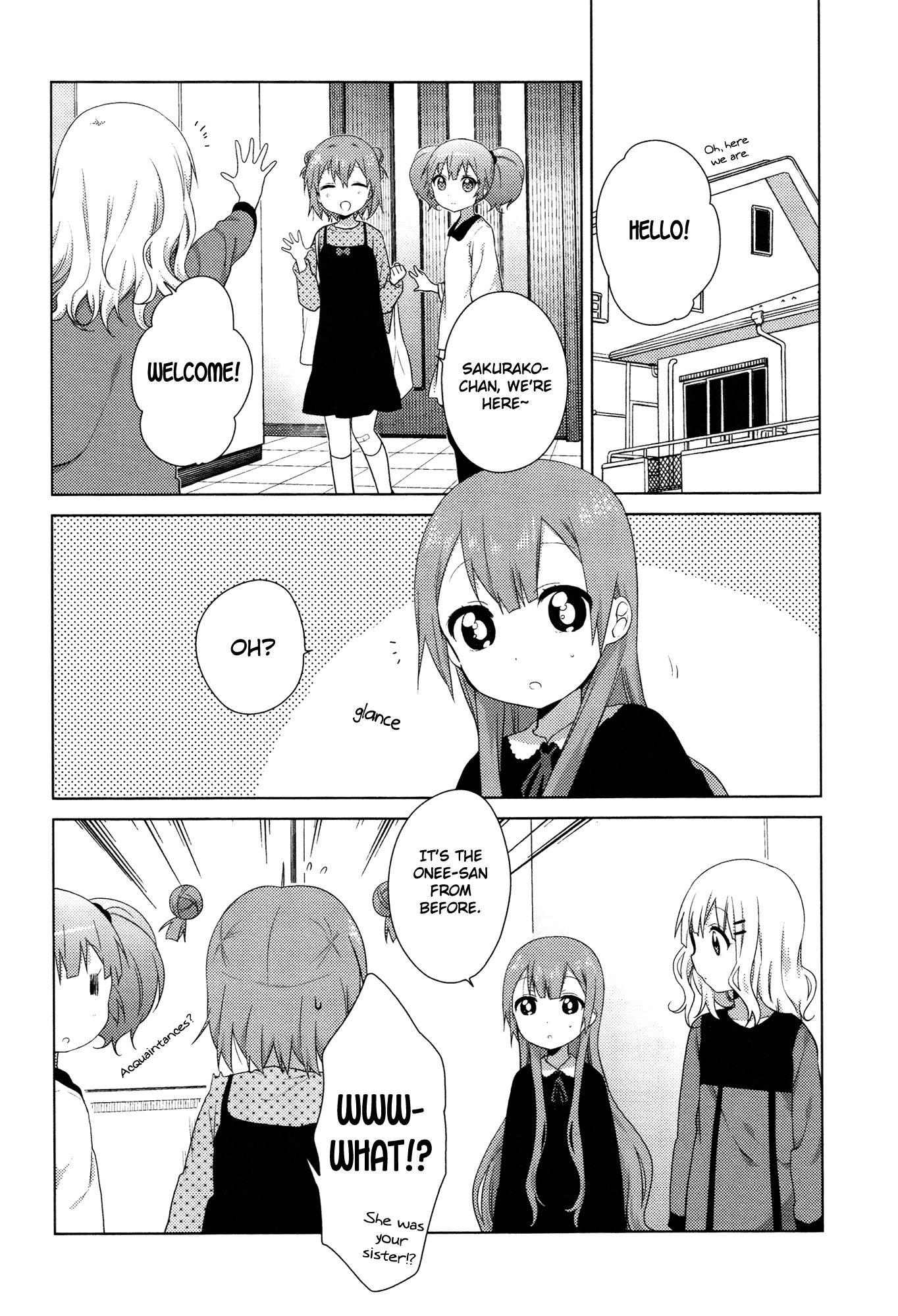 Yuru Yuri Chapter 70.4 - Page 12 in English