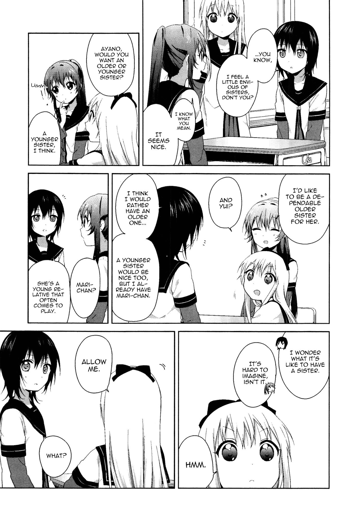 Yuru Yuri Chapter 70.5 - Page 3 in English