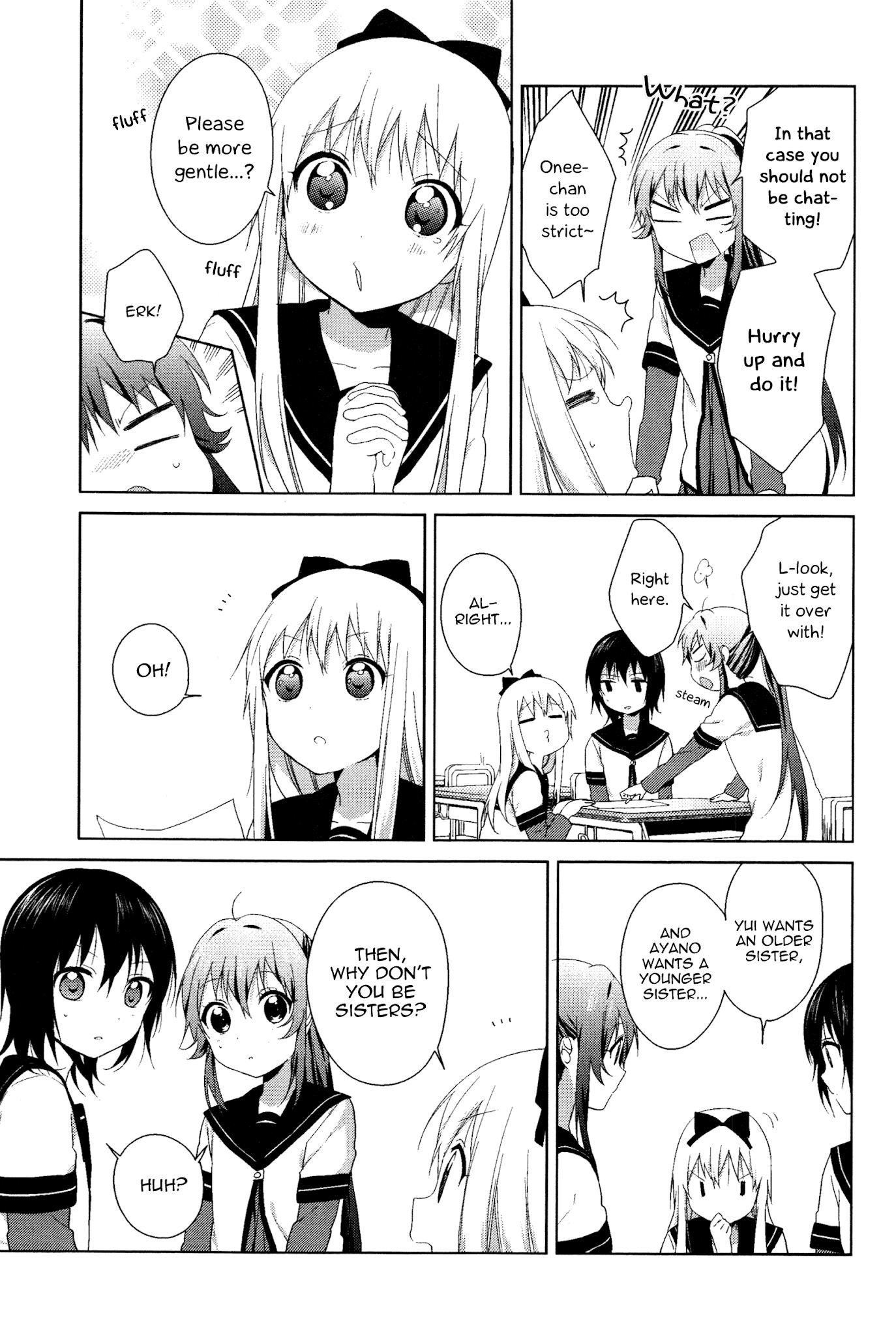 Yuru Yuri Chapter 70.5 - Page 9 in English