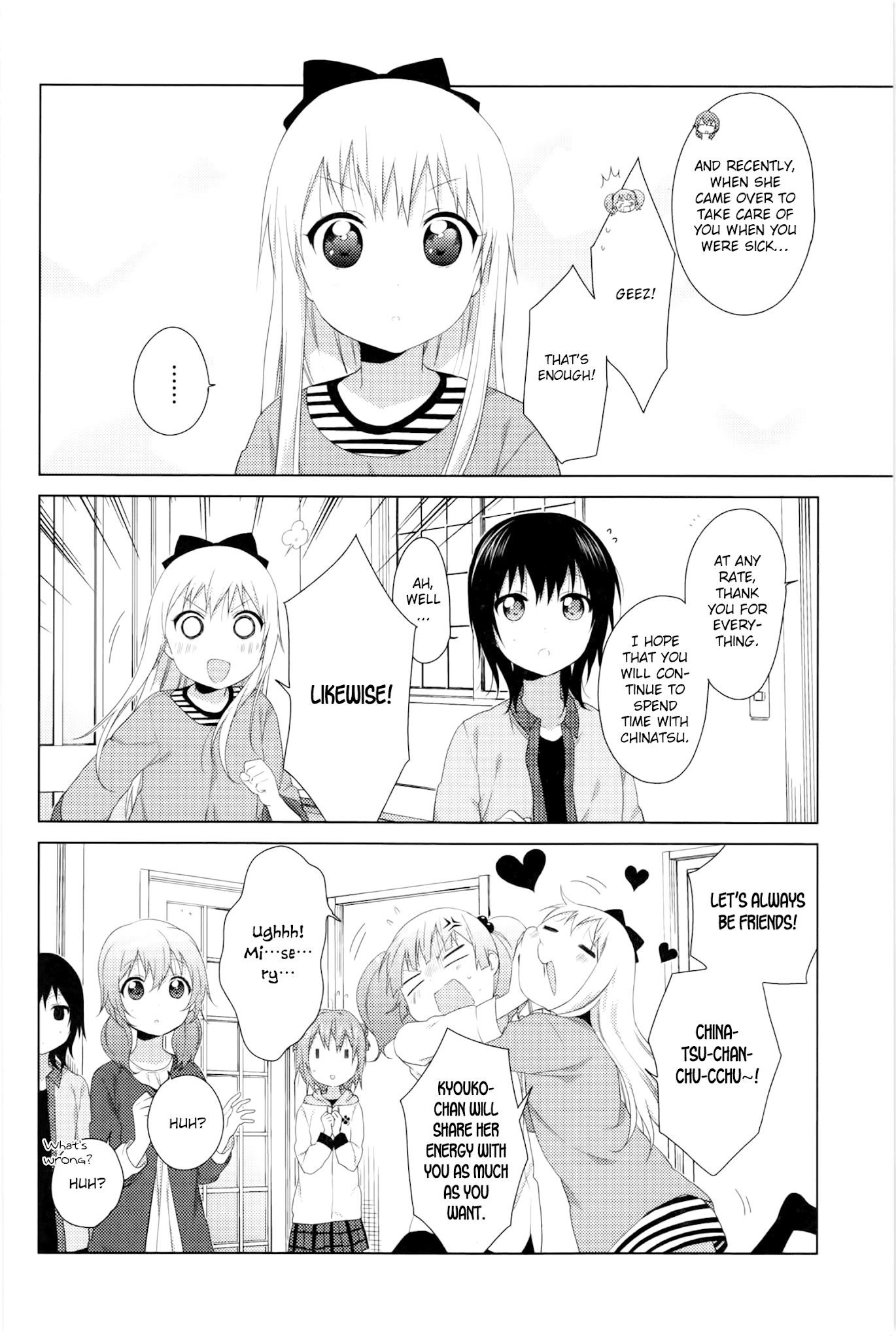 Yuru Yuri Chapter 70.8 - Page 12 in English