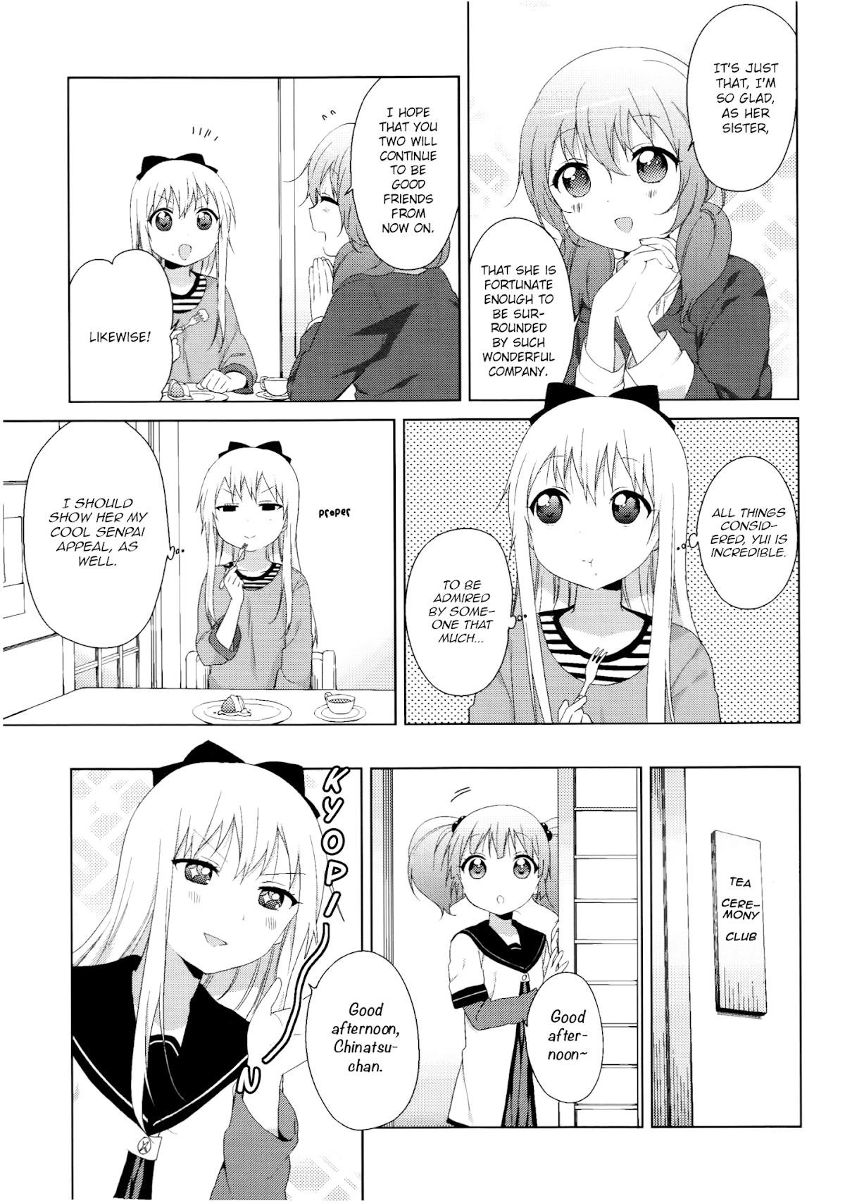 Yuru Yuri Chapter 70.8 - Page 7 in English