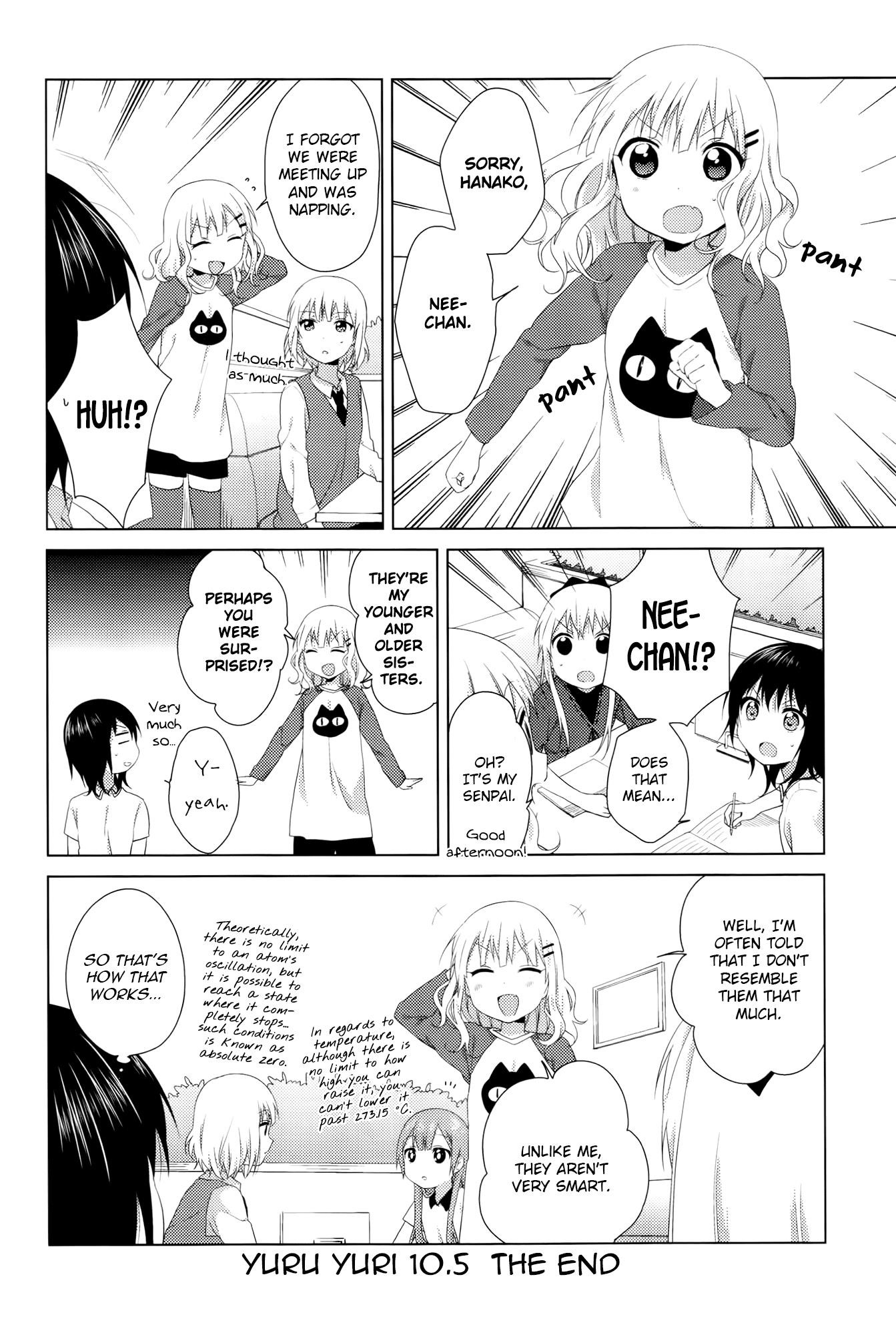 Yuru Yuri Chapter 70.9 - Page 12 in English