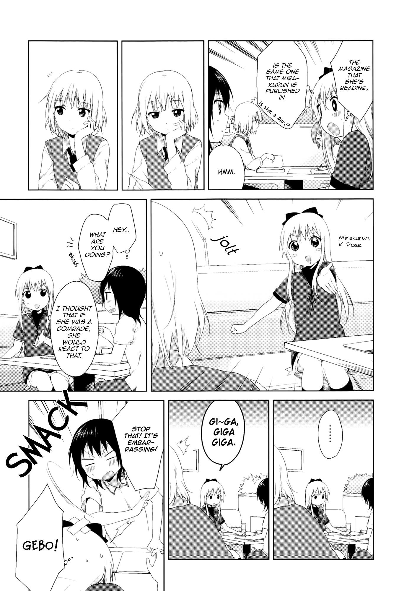Yuru Yuri Chapter 70.9 - Page 7 in English
