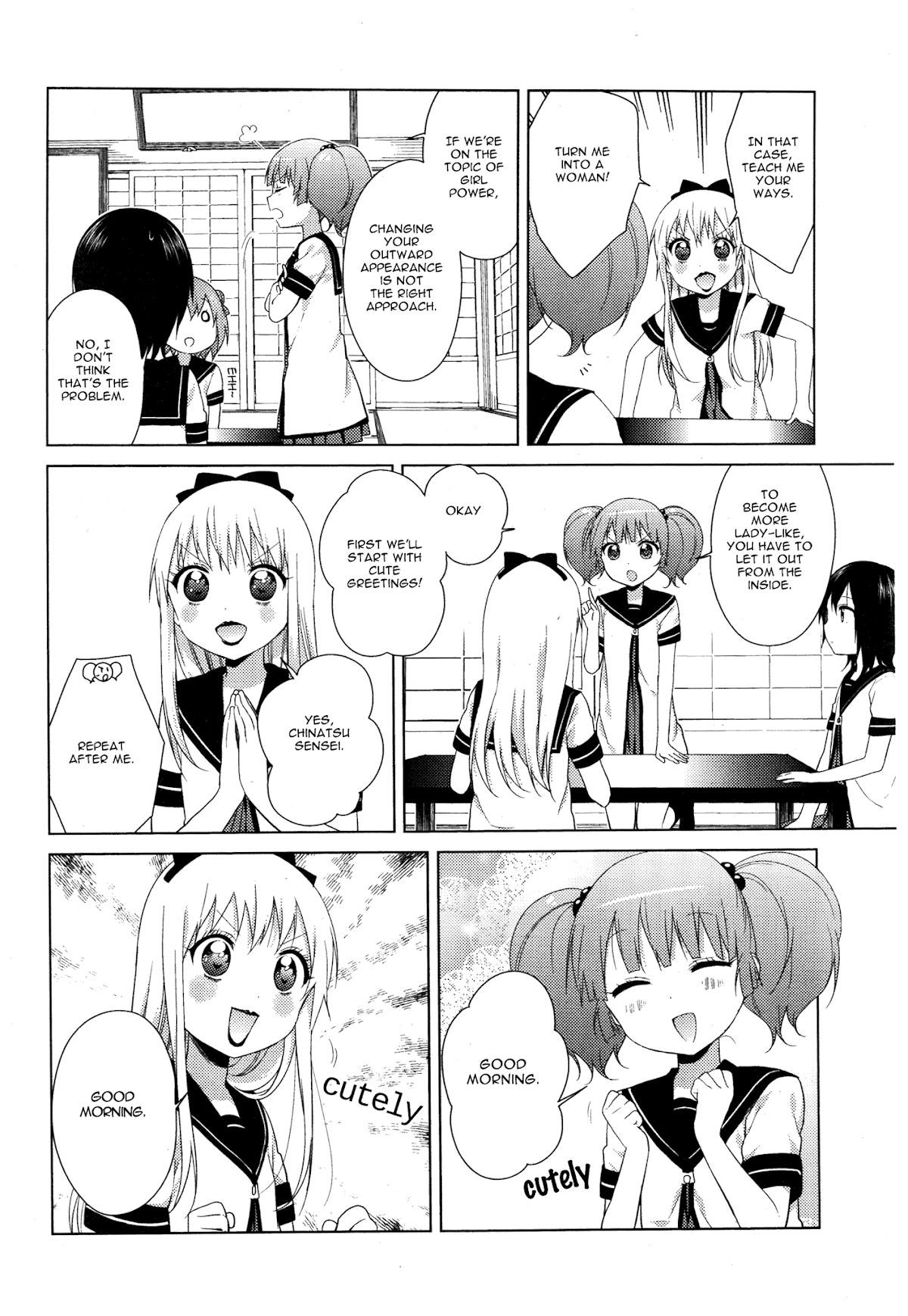 Yuru Yuri Chapter 74 - Page 4 in English