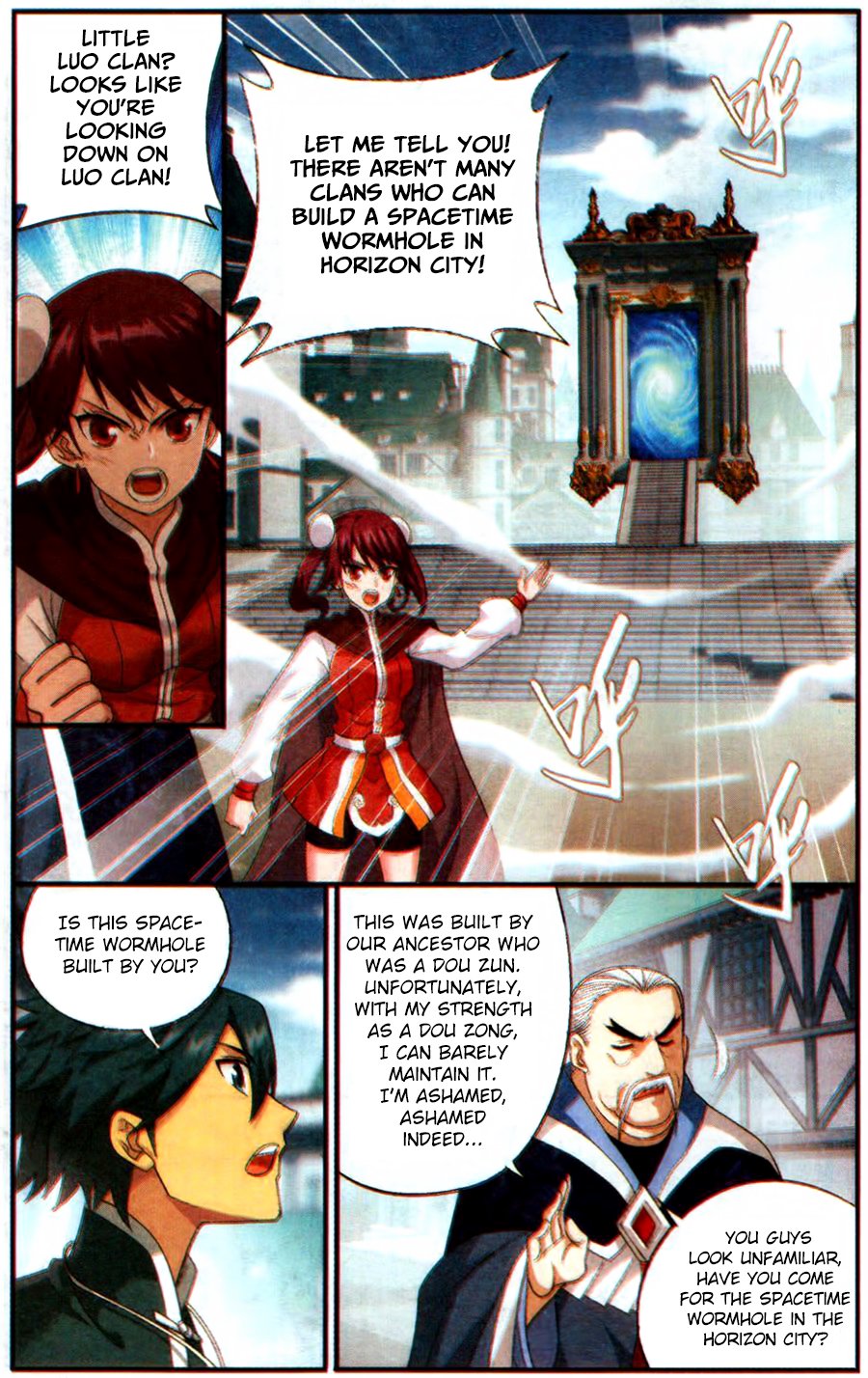 BATTLE THROUGH THE HEAVENS Chapter 218 - Page 12 in English