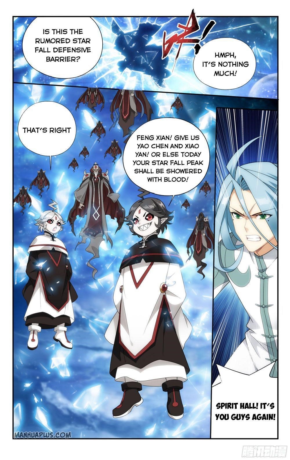 BATTLE THROUGH THE HEAVENS Chapter 323 - Page 22 in English
