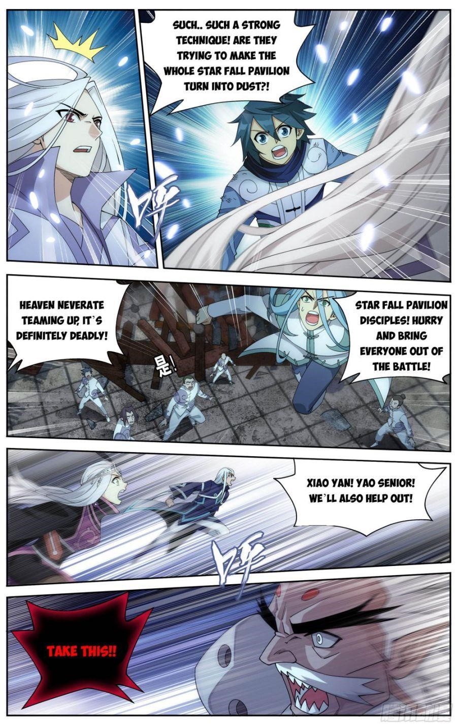 BATTLE THROUGH THE HEAVENS Chapter 325 - Page 17 in English
