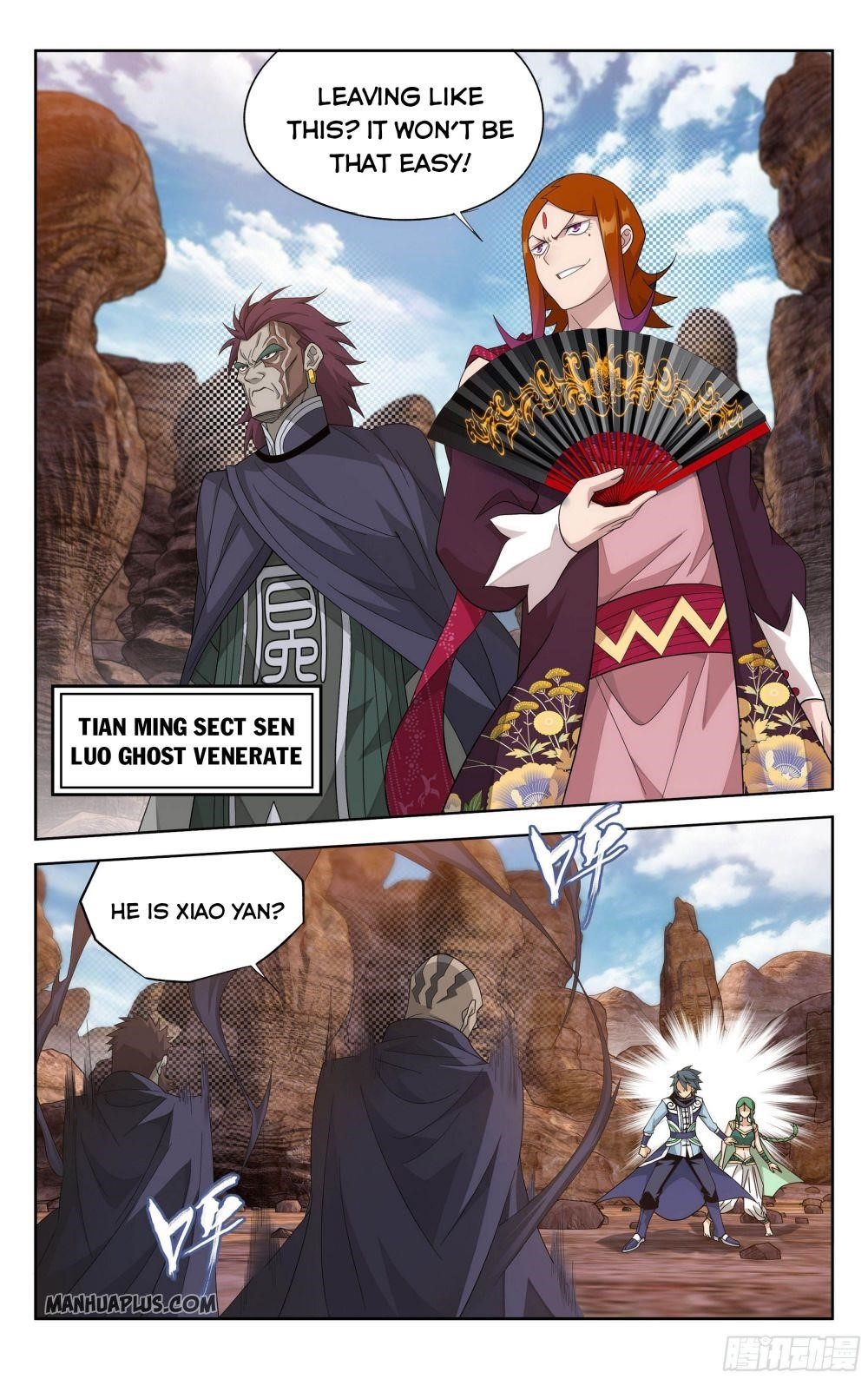 BATTLE THROUGH THE HEAVENS Chapter 329 - Page 19 in English