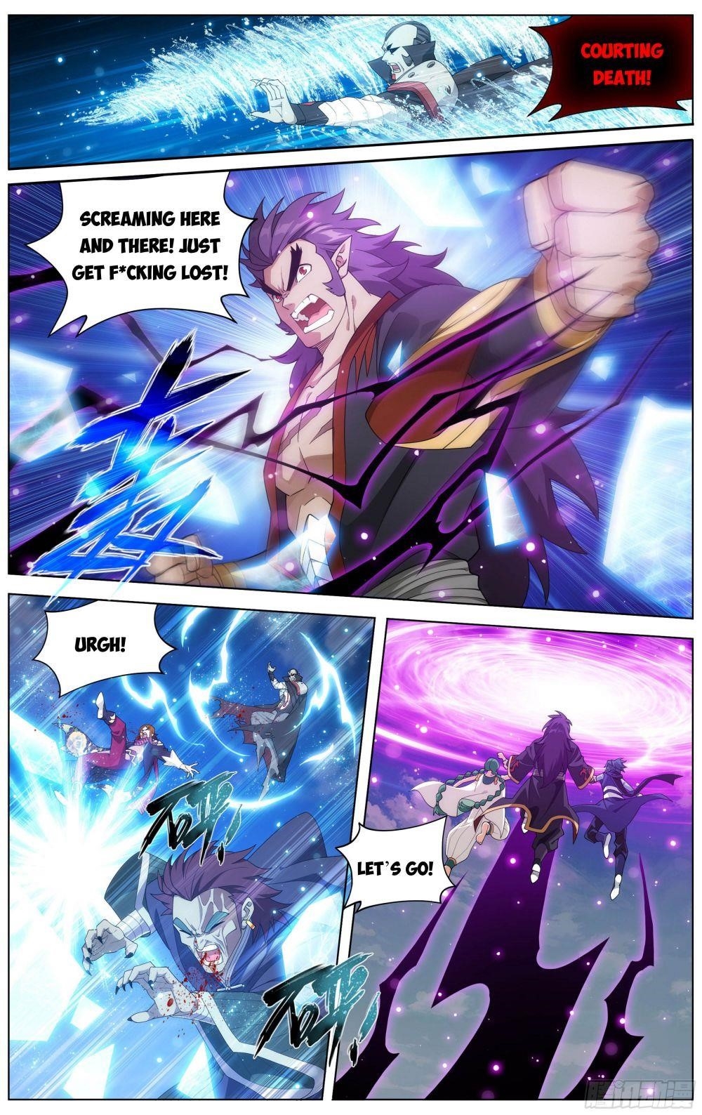 BATTLE THROUGH THE HEAVENS Chapter 331 - Page 4 in English