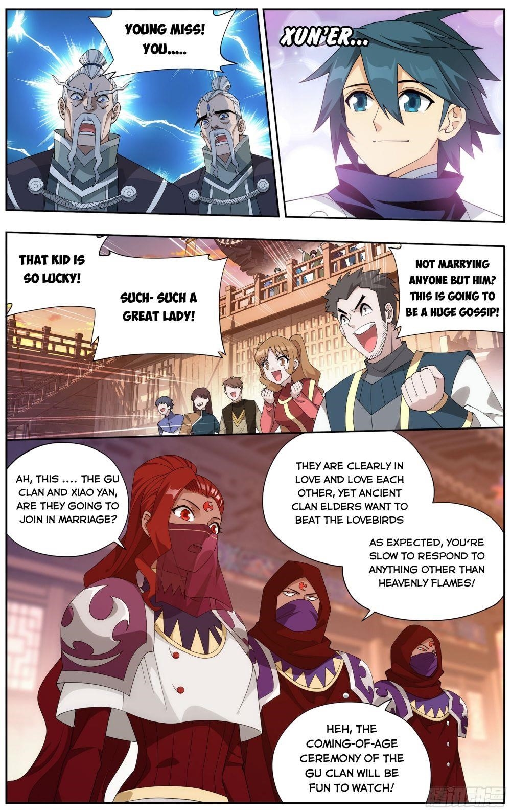 BATTLE THROUGH THE HEAVENS Chapter 339 - Page 5 in English
