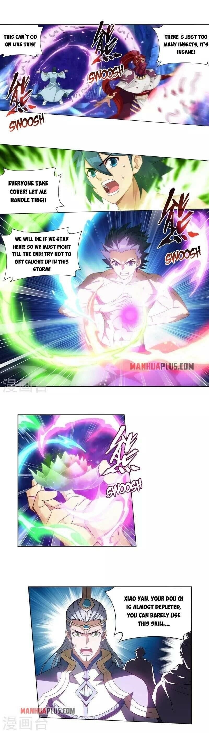 BATTLE THROUGH THE HEAVENS Chapter 348 - Page 4 in English