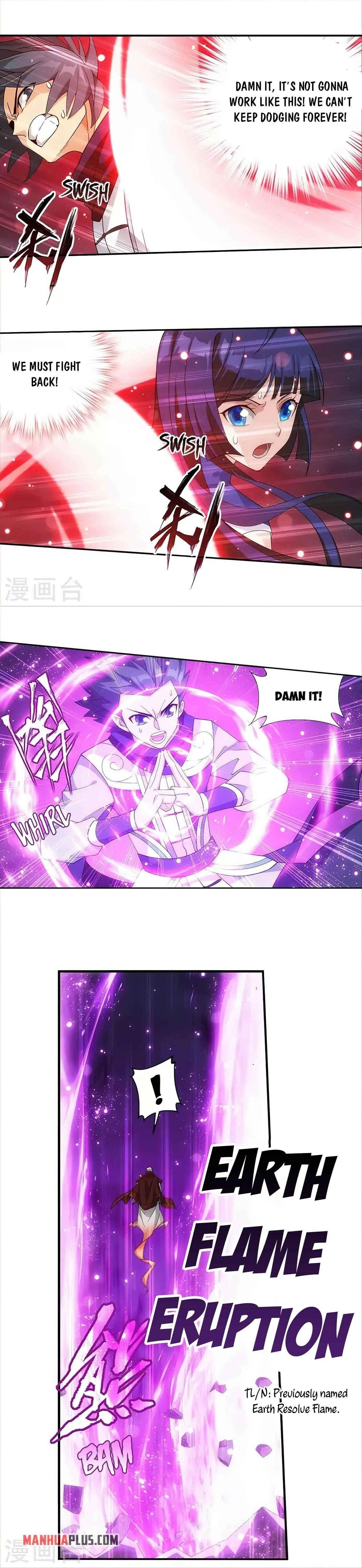 BATTLE THROUGH THE HEAVENS Chapter 349 - Page 3 in English